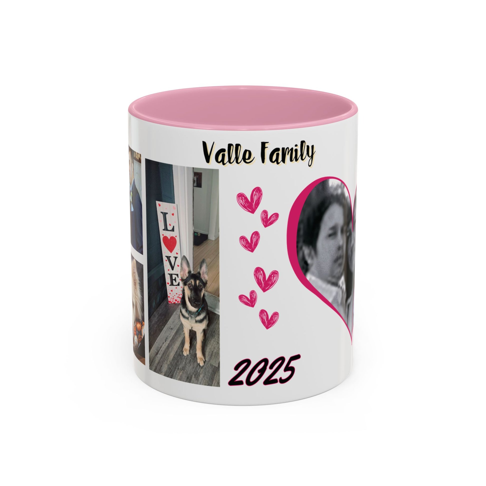 Personalized Photo Collage Coffee Mug, Custom Image Gift for Mom, Mother's Day Present, Colorful 15oz Cup, Birthday Mug, Custom Picture Mug Perfect Giift