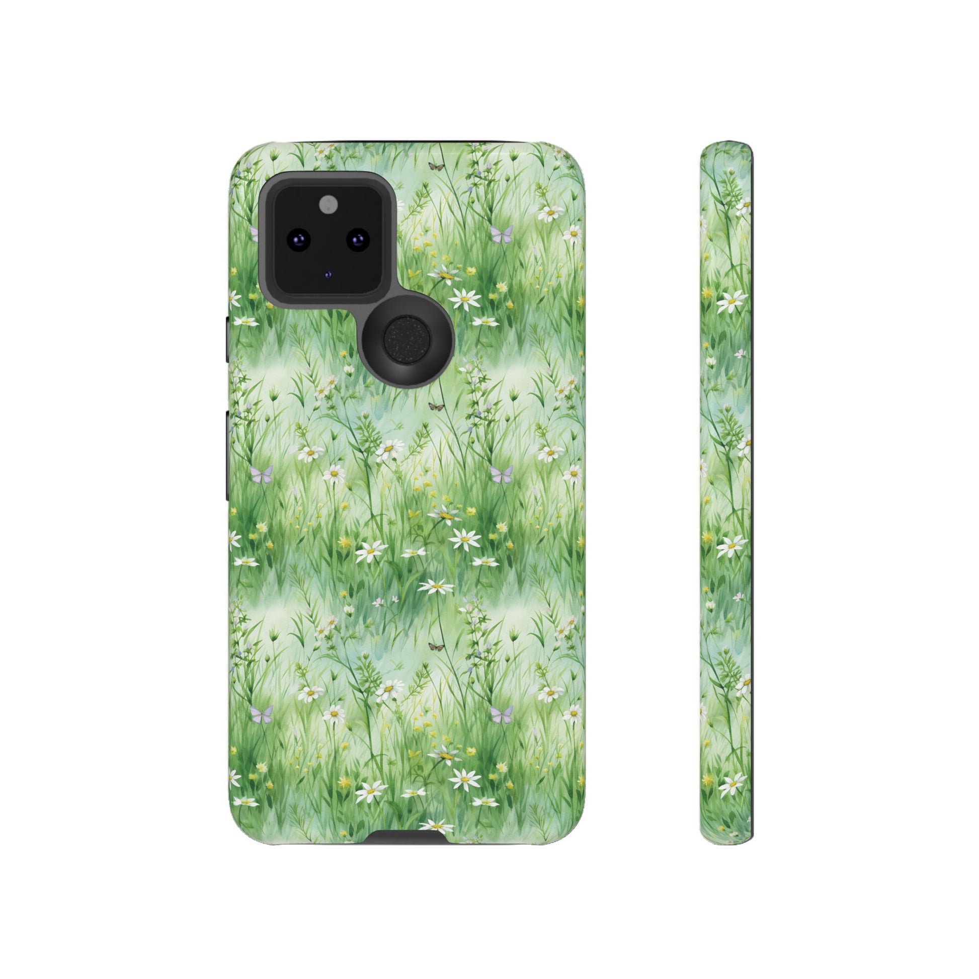 Beautiful Watercolor Grassing Daisy Boho Chic Design Phone Case Protective Cover for All Models Gift for Mom Accessory Gift for Her