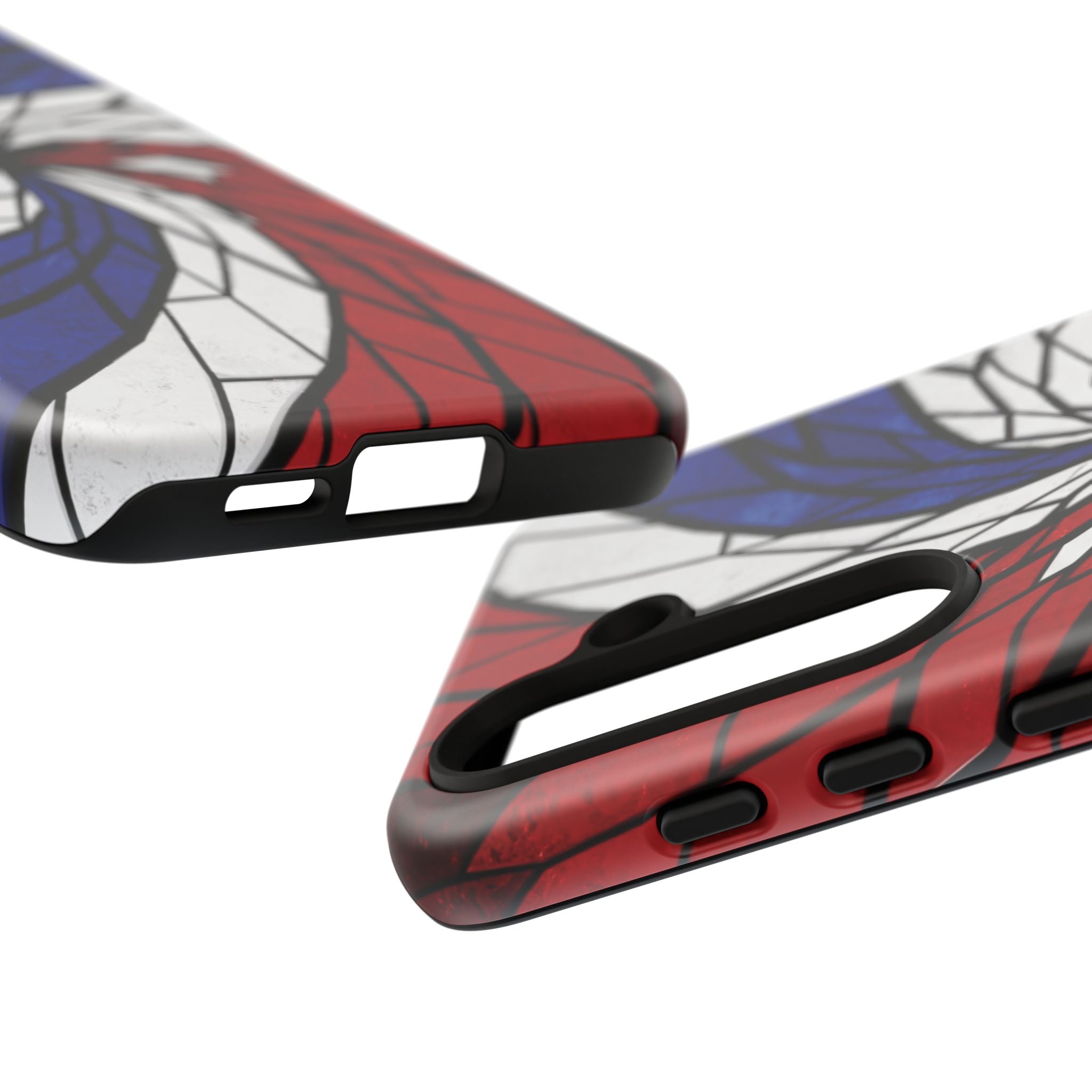 Patriotic Red White & Blue Phone Case – USA Flag Design, Independence Day Gift, Protective Cover for iPhone, Samsung, Pixel