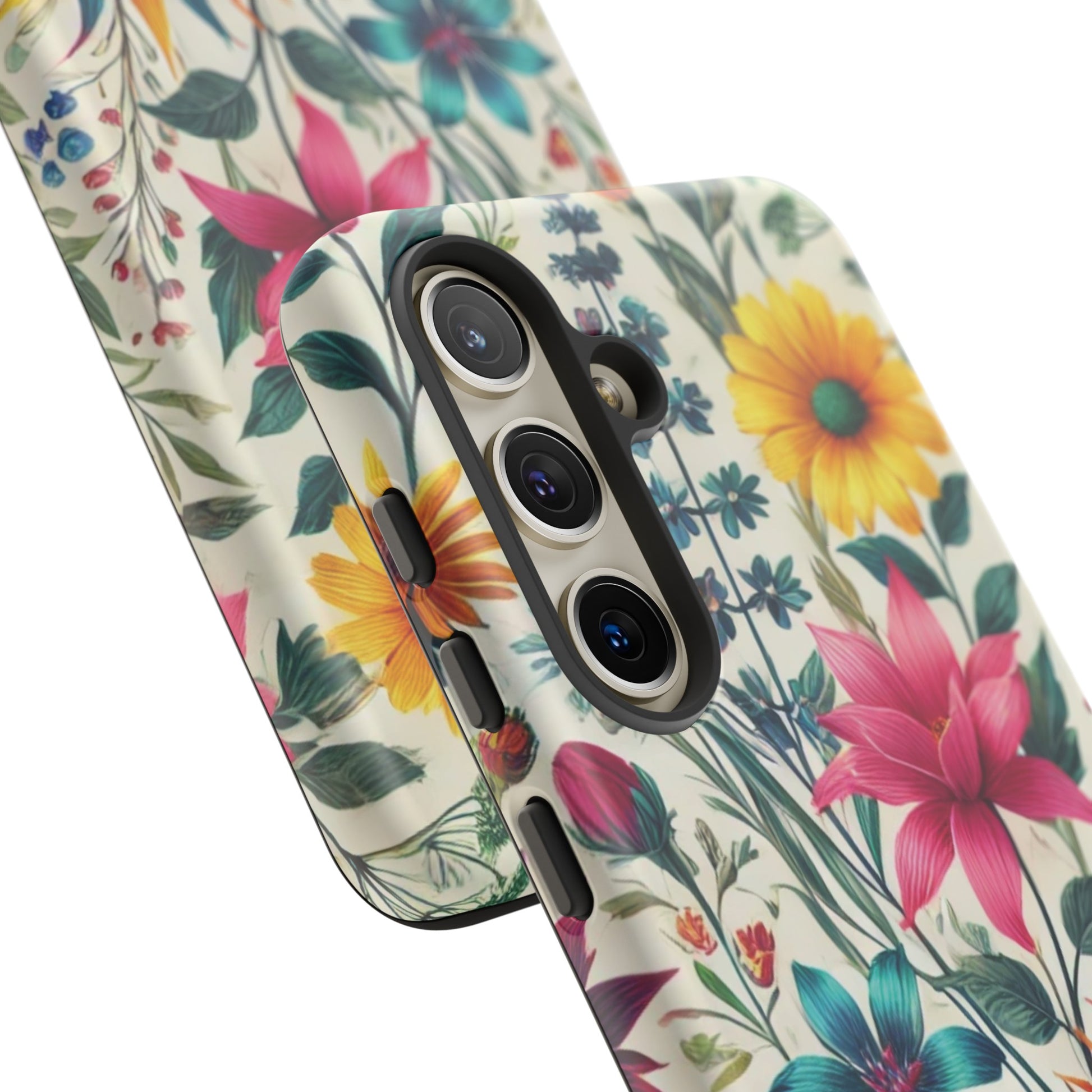 Wildflowers Boho Chic Design Phone Case - Stylish, Protective Cover for All Models Gift for Mom Accessory Gift for Her