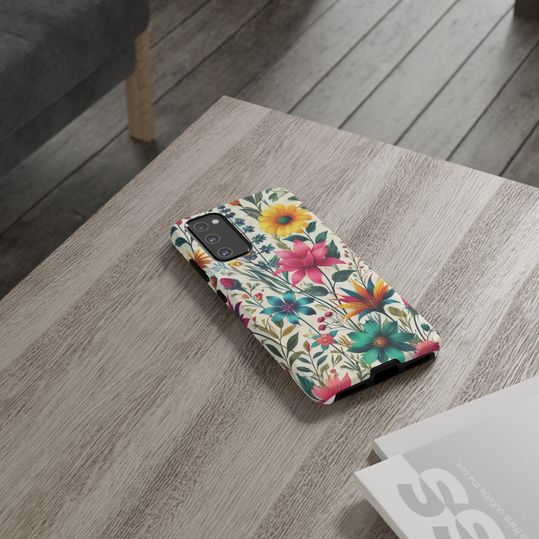 Wildflowers Boho Chic Design Phone Case - Stylish, Protective Cover for All Models Gift for Mom Accessory Gift for Her