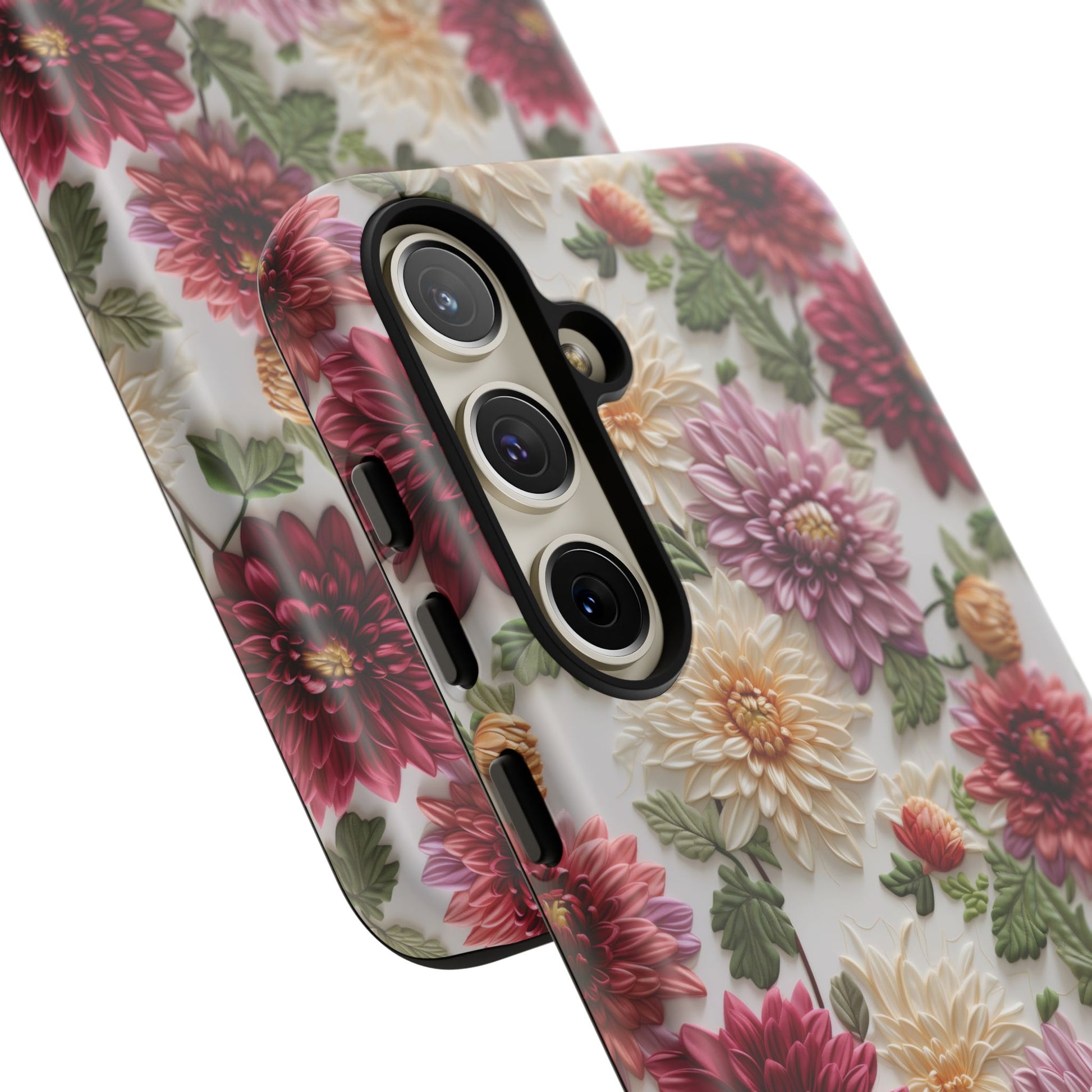 Floral Fall Phone Case for iPhone 16 pro15 14 13 12  21 23 Samsung, and Pixel | Stylish Protective Cover Gift for Her Perfect for Floral Lover
