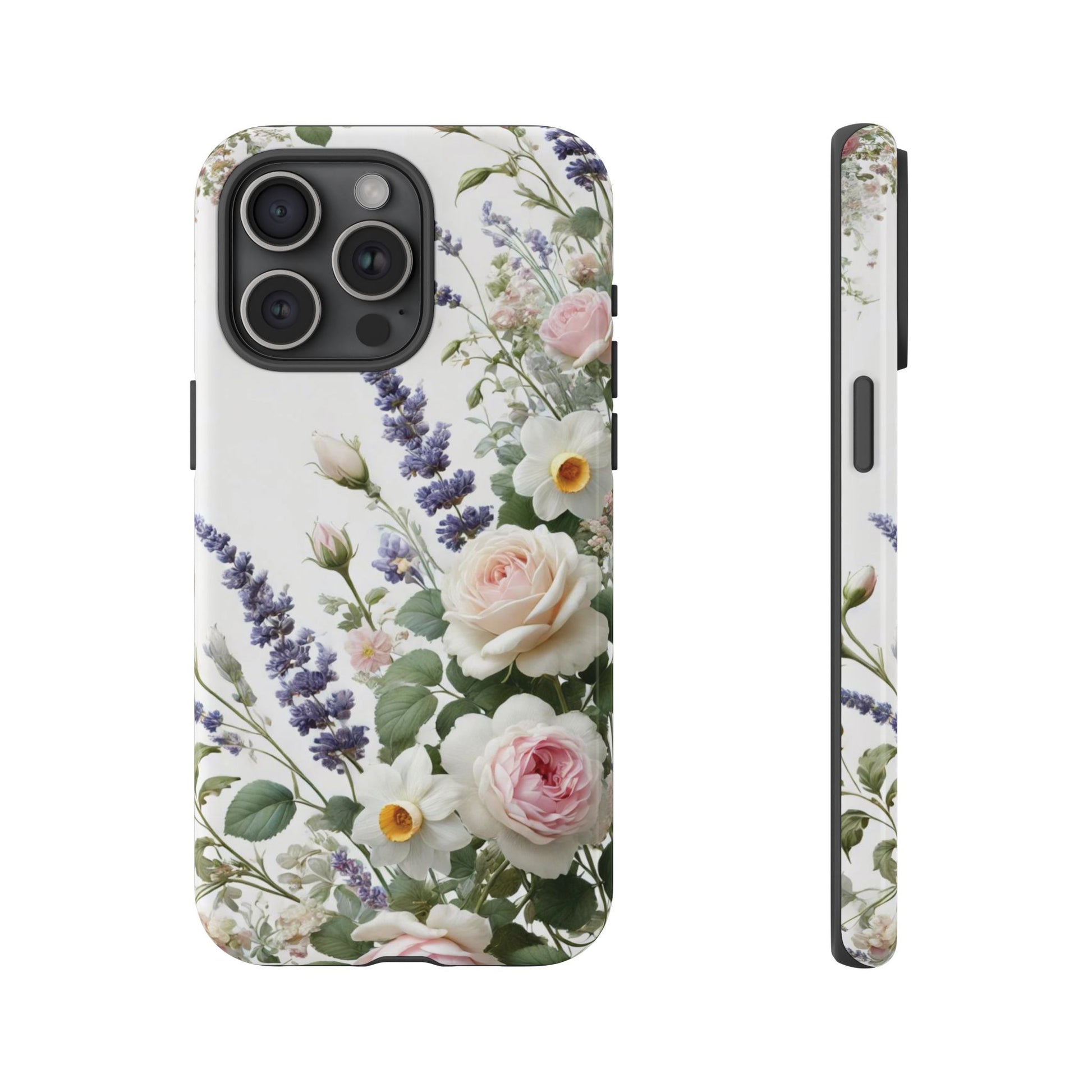 Boho Floral Fall Phone Case for iPhone 17,16  21 23 Samsung, and Pixel | Stylish Protective Cover Gift for Her Perfect for Floral Lover