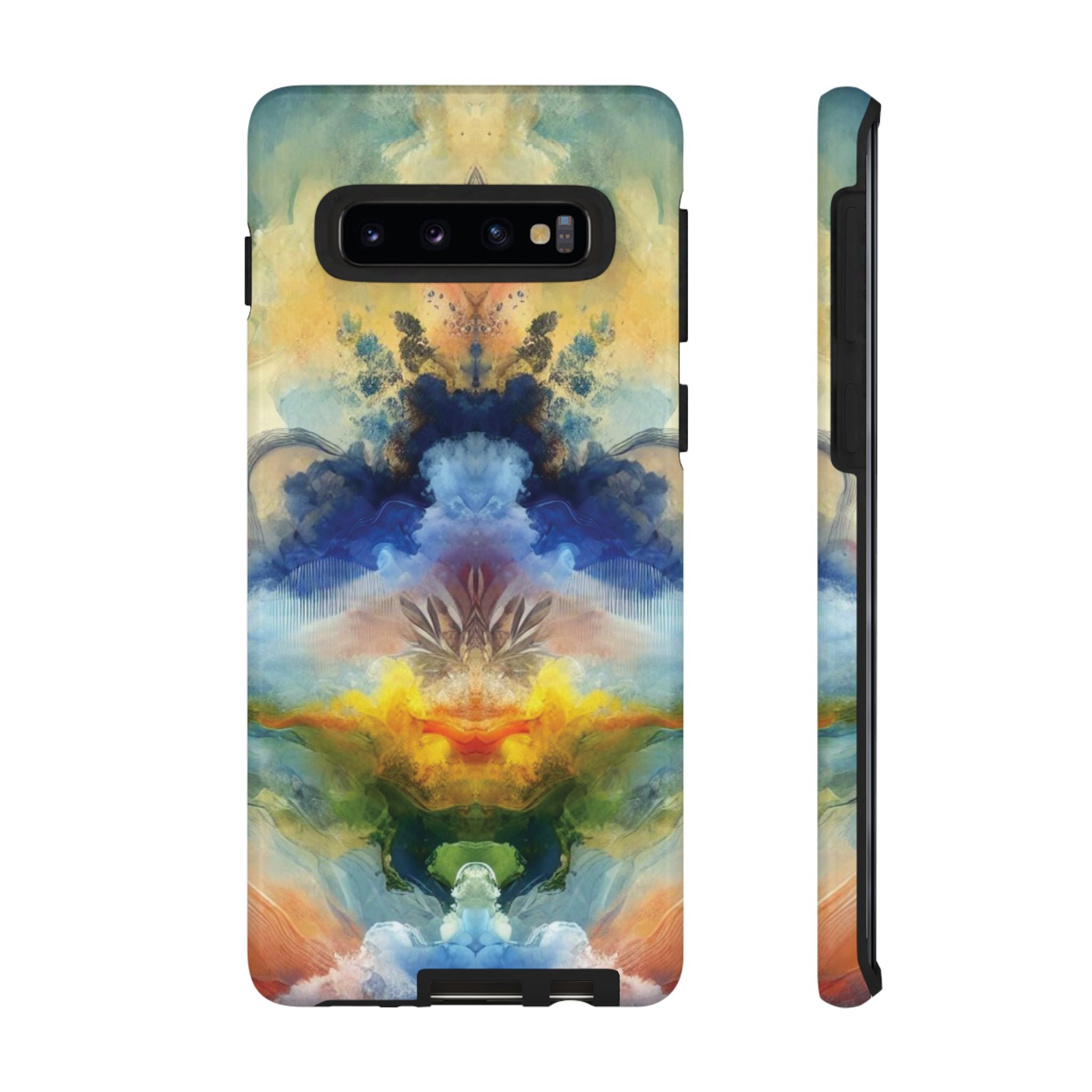 Modern Watercolor Abstract Phone Case Compatible with iPhone, Samsung & More - Stylish, Durable Protection with Vibrant Artistic Design Perfect Gift for Her