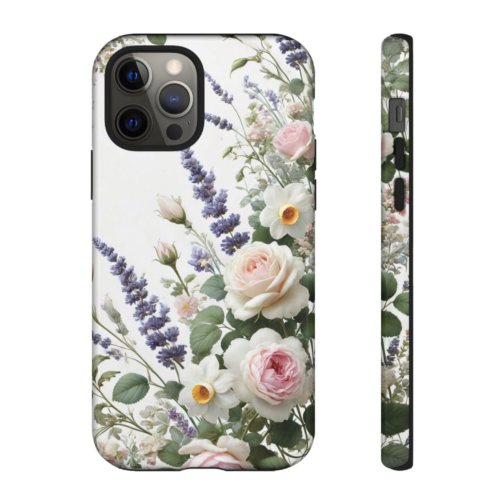Boho Floral Fall Phone Case for iPhone 17,16  21 23 Samsung, and Pixel | Stylish Protective Cover Gift for Her Perfect for Floral Lover