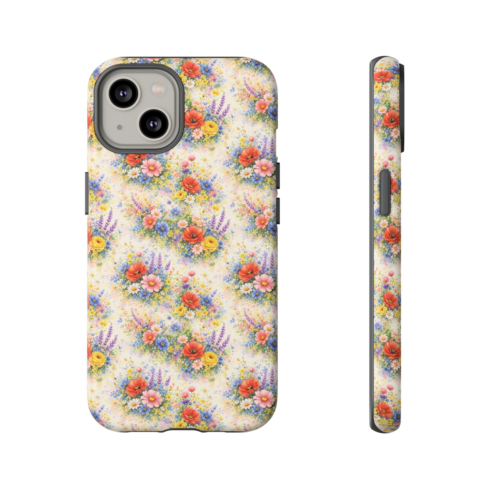 Watercolor Wildflowers Phone Case — Tough Cases