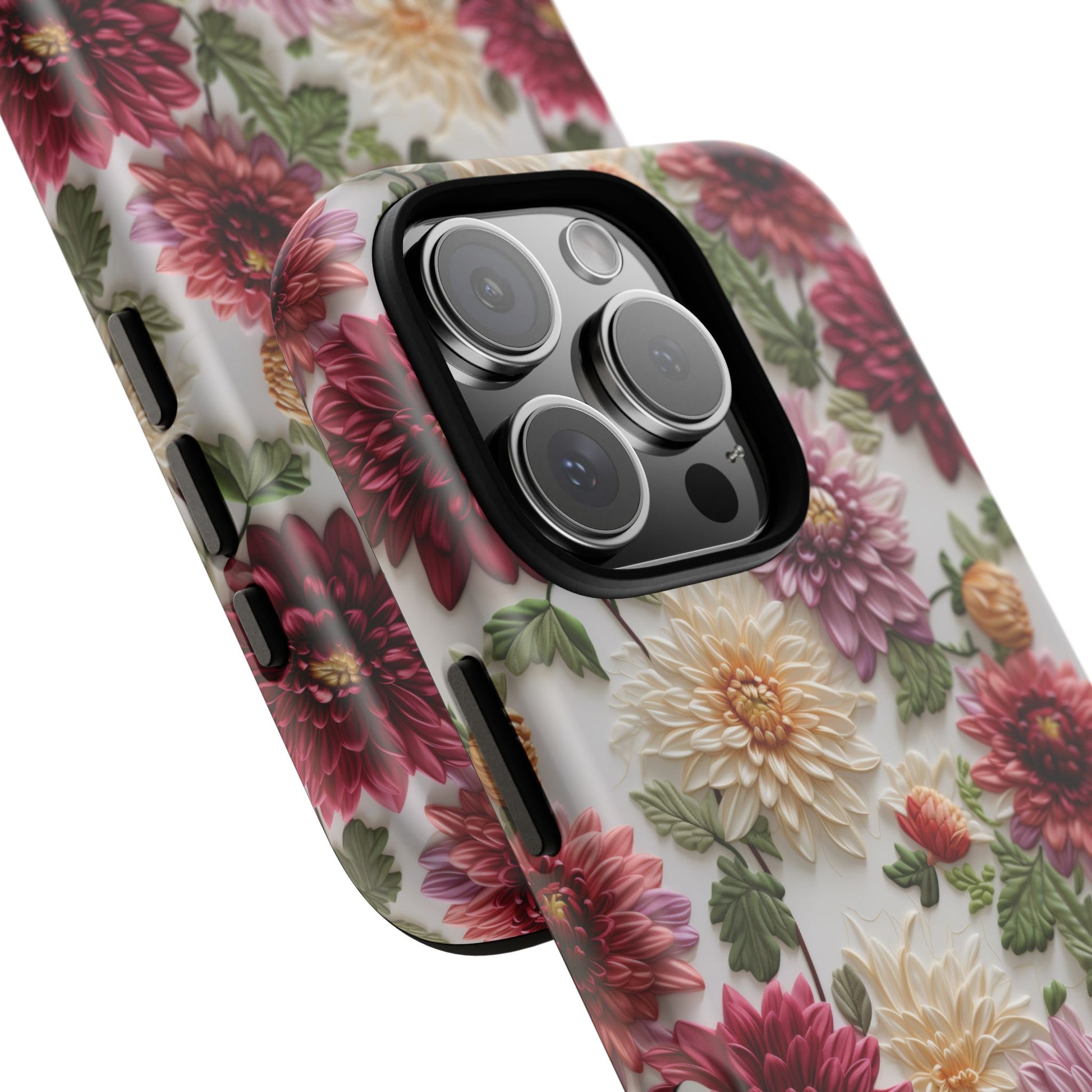 Floral Fall Phone Case for iPhone 16 pro15 14 13 12  21 23 Samsung, and Pixel | Stylish Protective Cover Gift for Her Perfect for Floral Lover