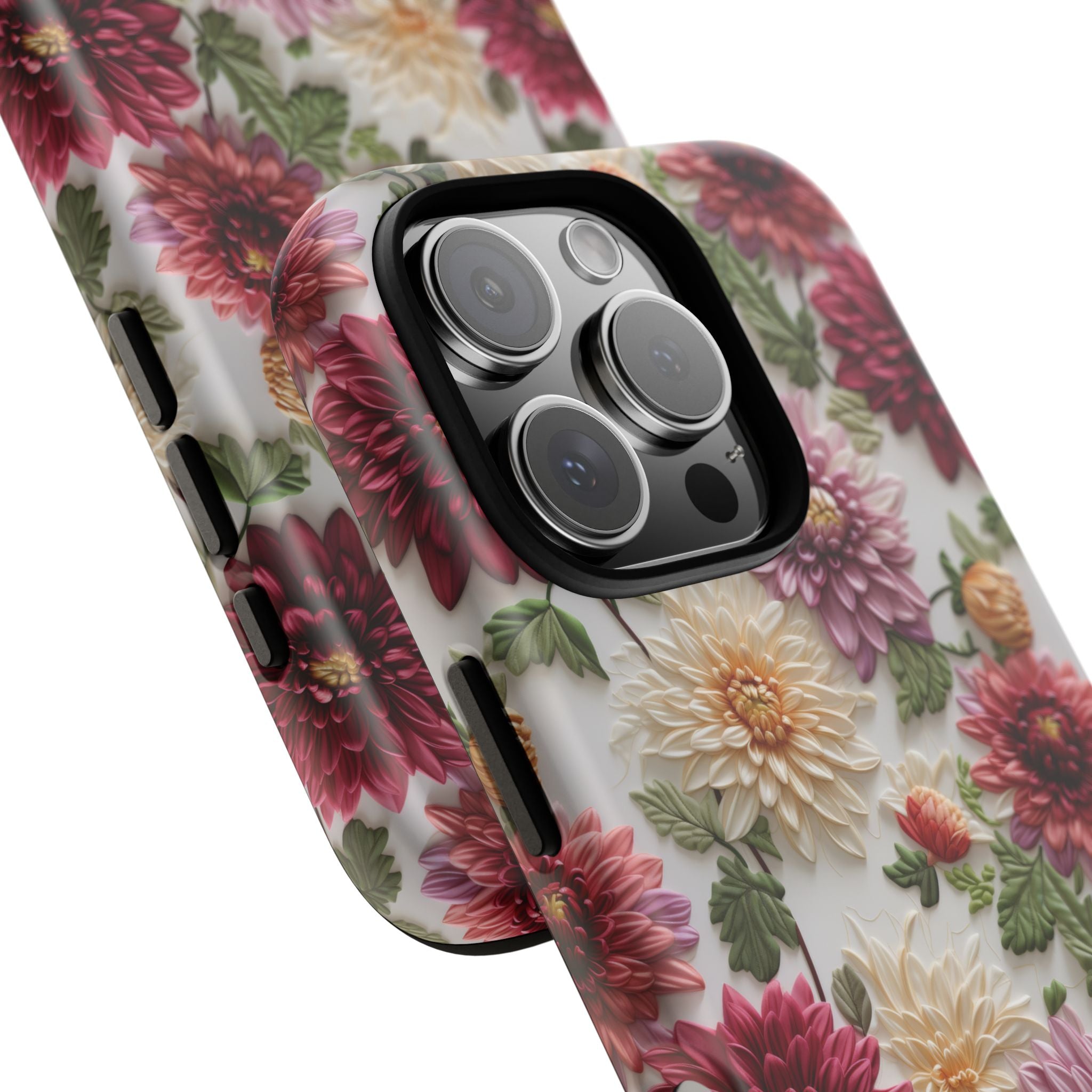 Floral Fall Phone Case for iPhone 16 pro15 14 13 12  21 23 Samsung, and Pixel | Stylish Protective Cover Gift for Her Perfect for Floral Lover