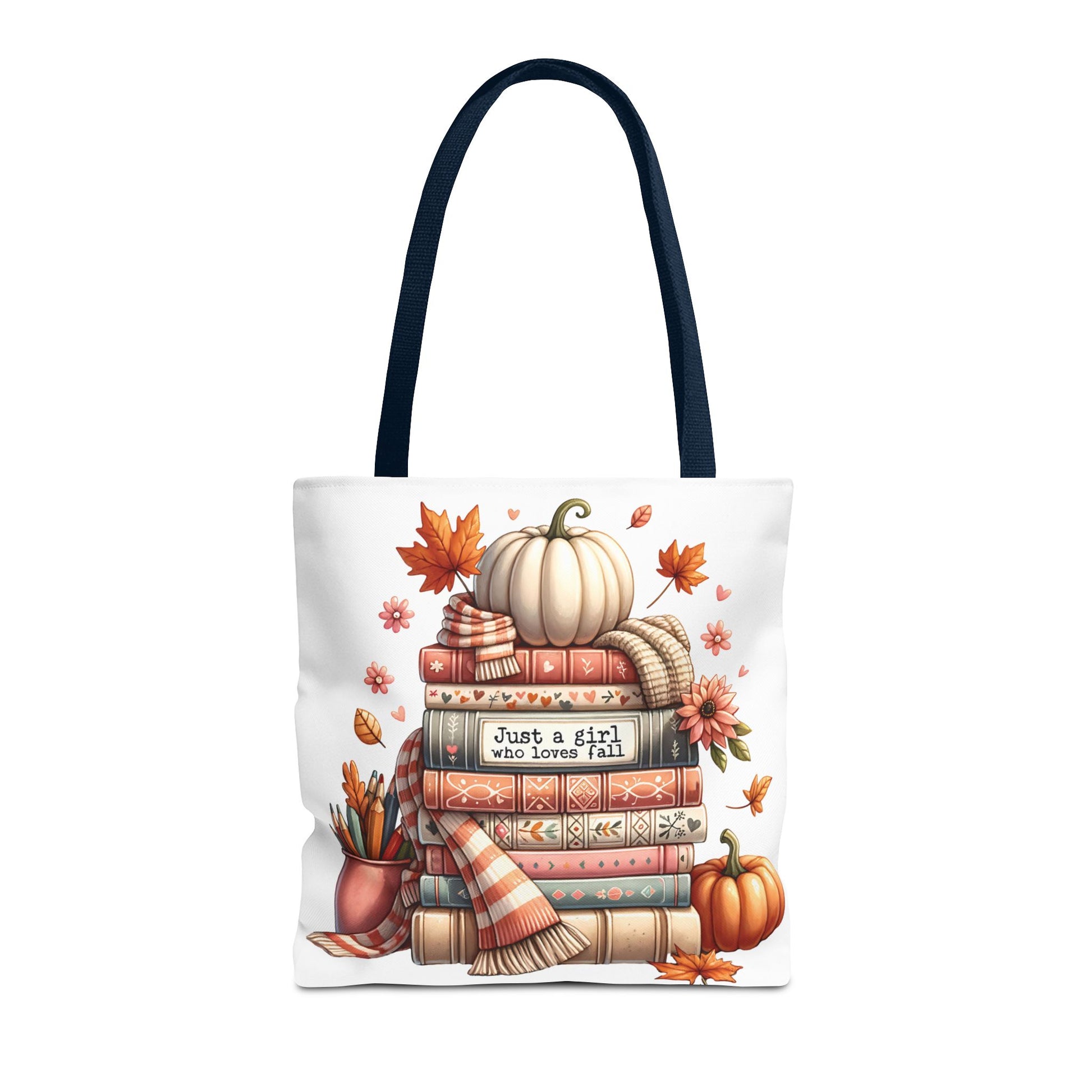 Fall Books Tote Bag - Autumn Accessory for Book Lovers - MRSBYVALLE