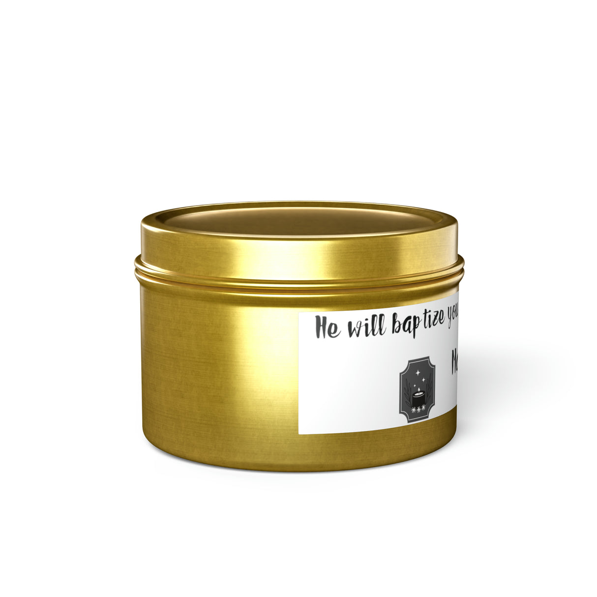 New House Sacred Light Divine Verse Tin Candles Embrace Peace with 4oz/8oz Coconut Soy Wax, Hand-Poured in USA. Lead-Free Wick, 20-40hr Burn. Evergreen, Vanilla, More Spiritual Ambiance Awaits Pure Harmony Grace..
