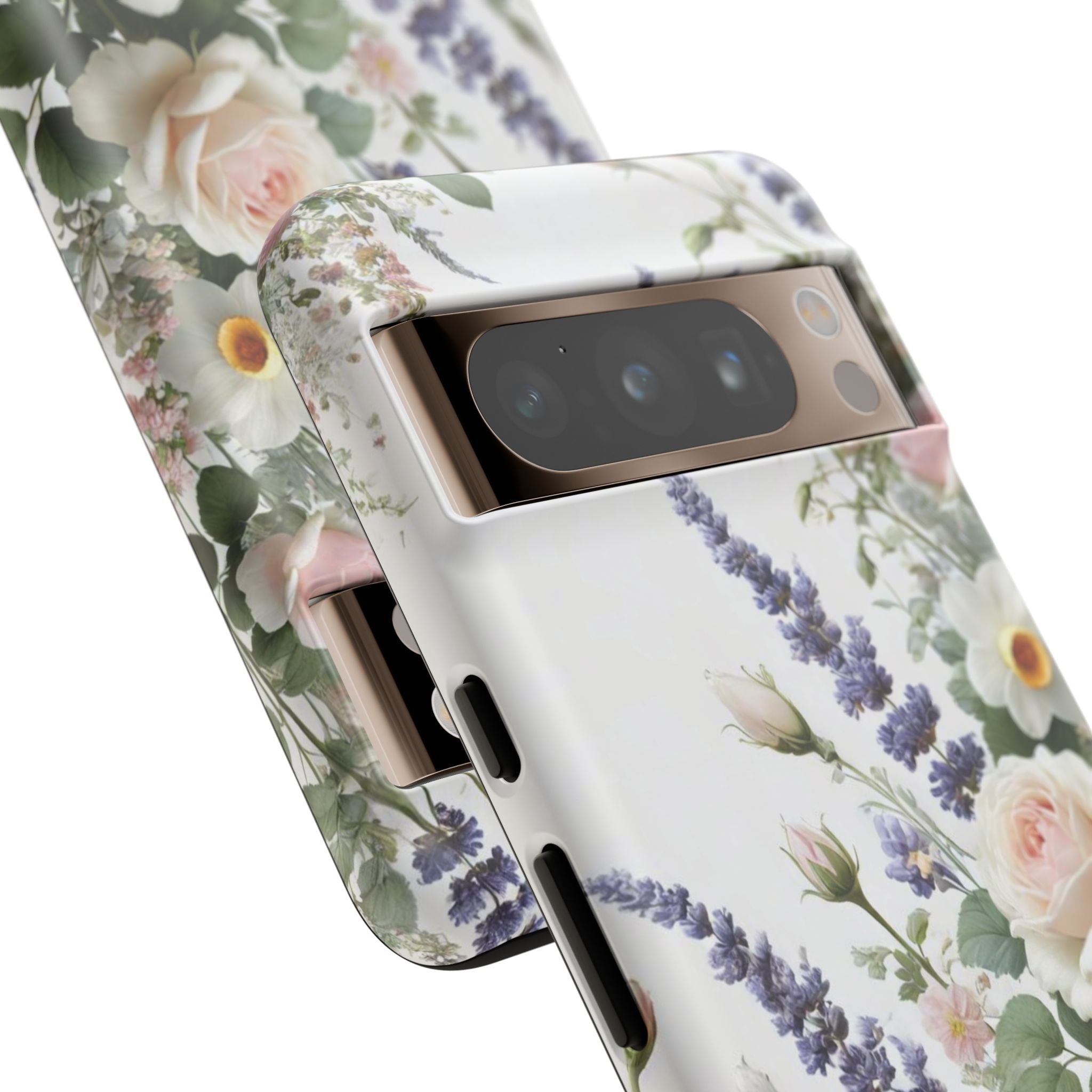 Boho Floral Fall Phone Case for iPhone 17,16  21 23 Samsung, and Pixel | Stylish Protective Cover Gift for Her Perfect for Floral Lover