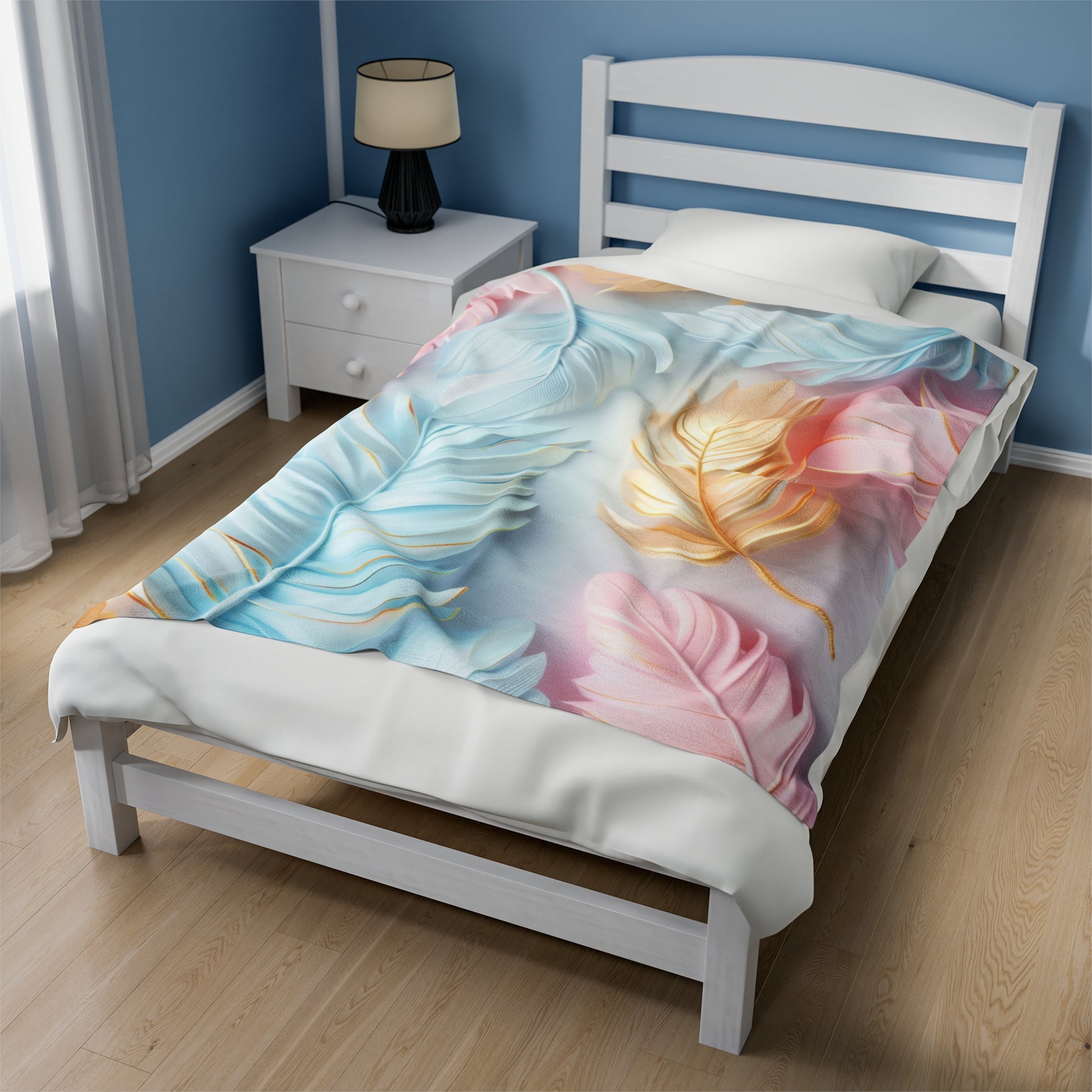 Best Pastel Velveteen Plush Blanket Perfect Gift for Anyone – Ultra-Soft and Cozy Comfort Housewarming, New House Gift for Birthday - MRSBYVALLE