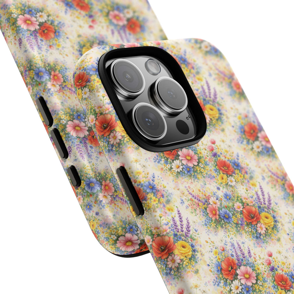 Watercolor Wildflowers Phone Case — Tough Cases