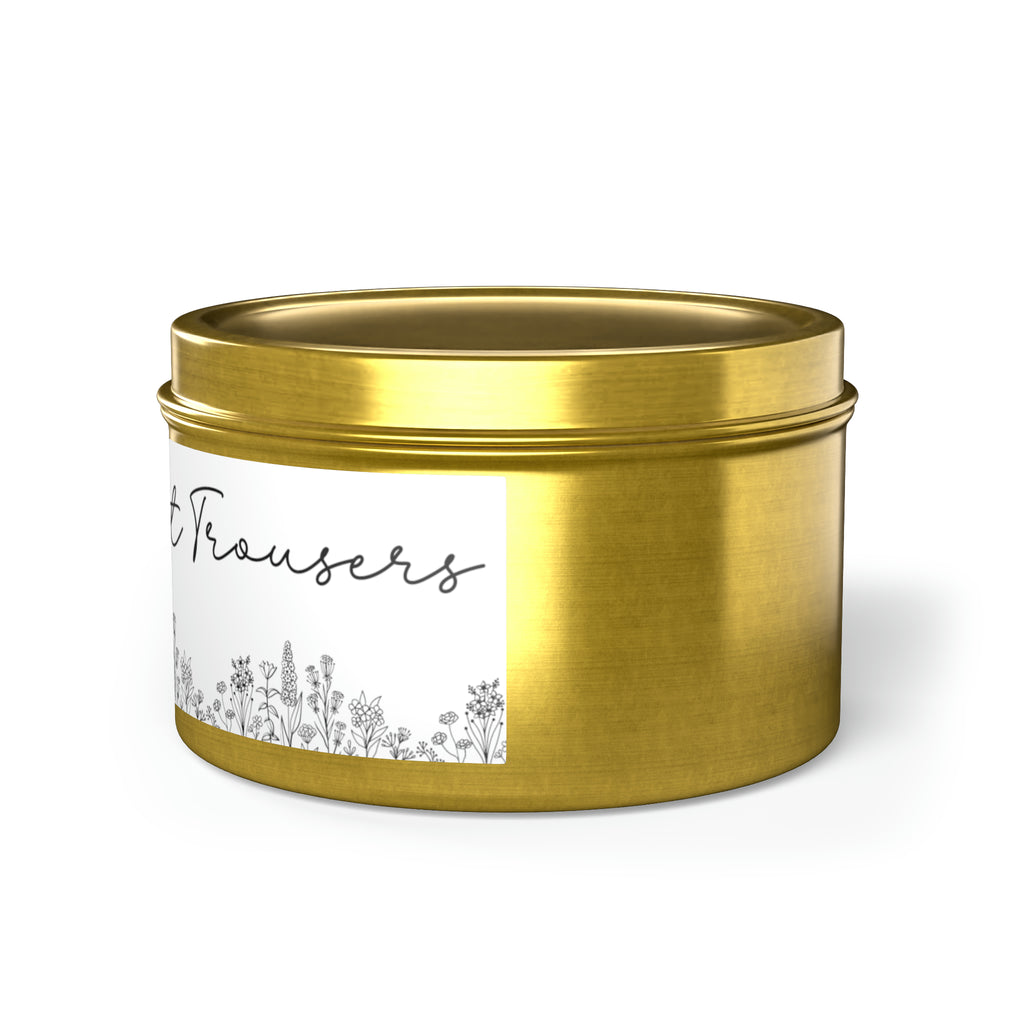 New House Bloom & Glow Elegant Floral Aromas in 4oz/8oz Tin Candles Essence of Nature Collection Unveil Serenity Romance with Exquisite Botanical Scents. Pure Harmony & Grace..
