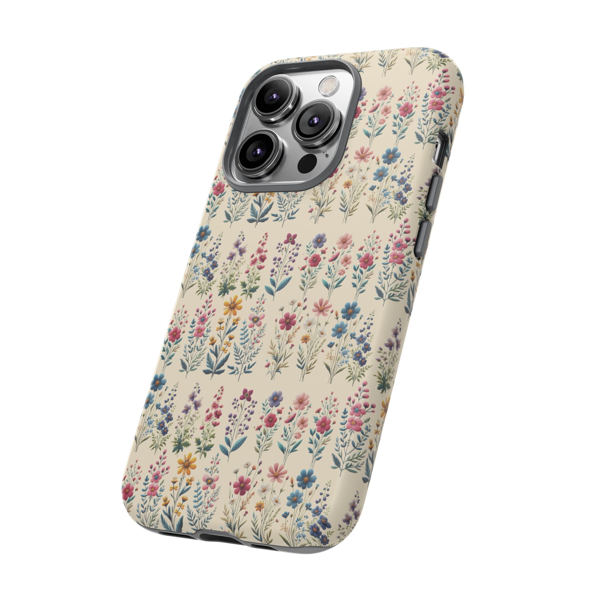 Best Beautiful Wildflower Phone Case Floral Design for iPhone, Galaxy, and Google Durable Protection Gift for Her Case iPhone 15, Samsung iPhone Gift for Her