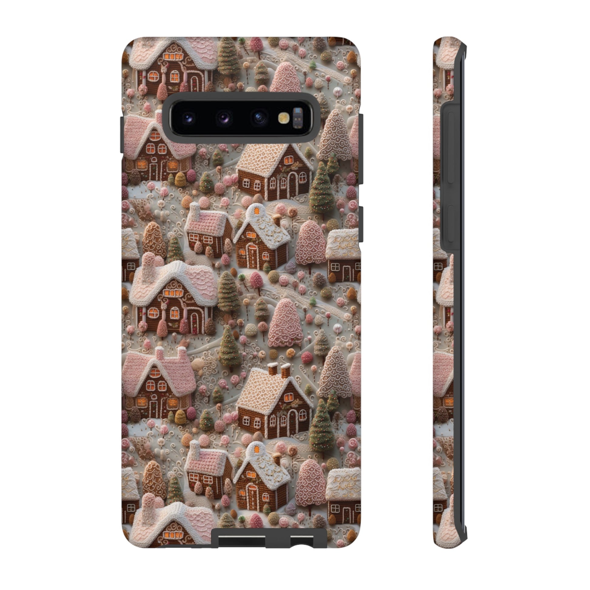 Gingerbread House 3D Phone Case Durable for iPhone Samsung Gift iPhone 15, 14, 13 Samsung Pixel Gift for Mom Accessory Gift for Her