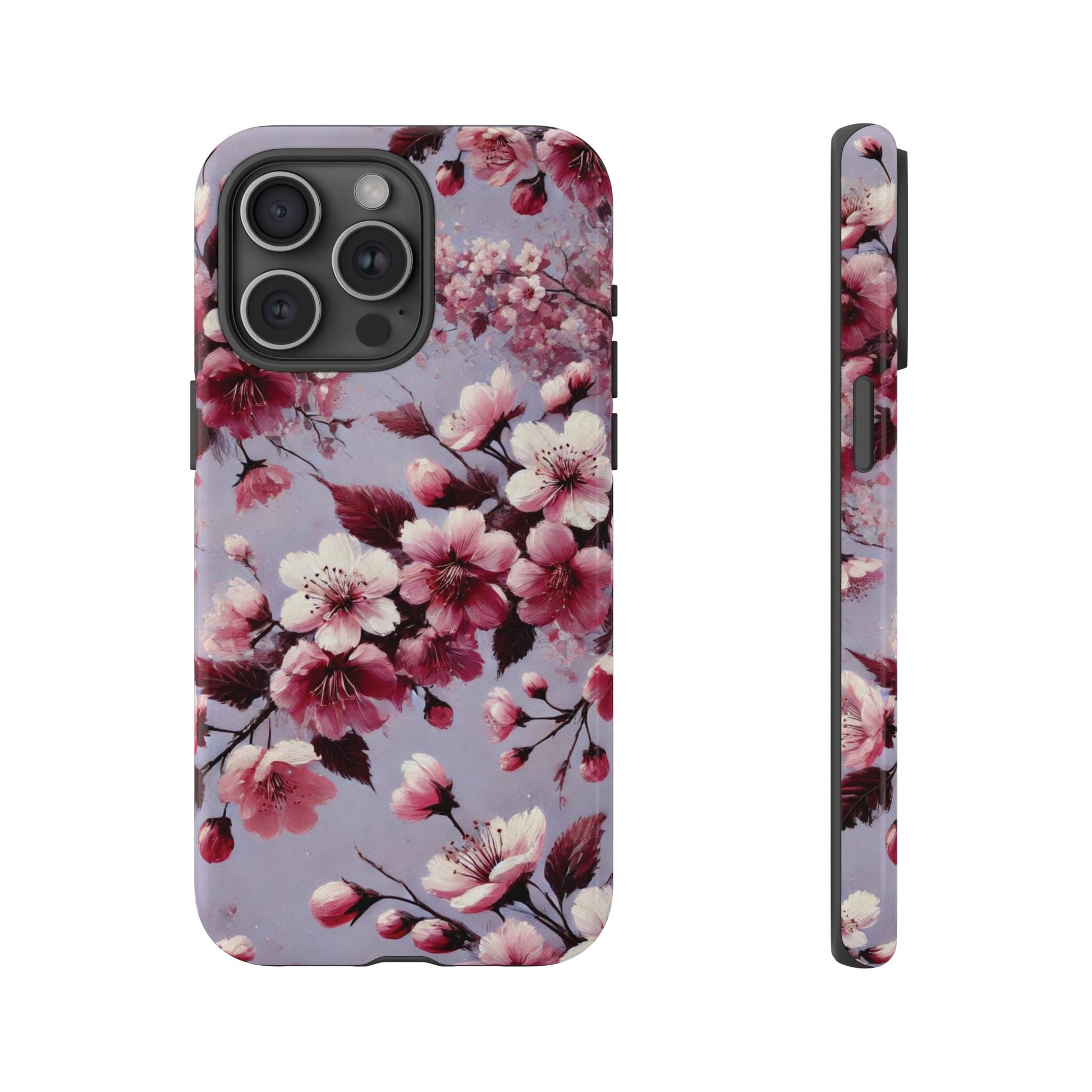 Lavender Floral Fall Phone Case for iPhone 16 pro15 14 13 12  21 23 Samsung, and Pixel | Stylish Protective Cover Gift for Her Perfect for Floral Lover