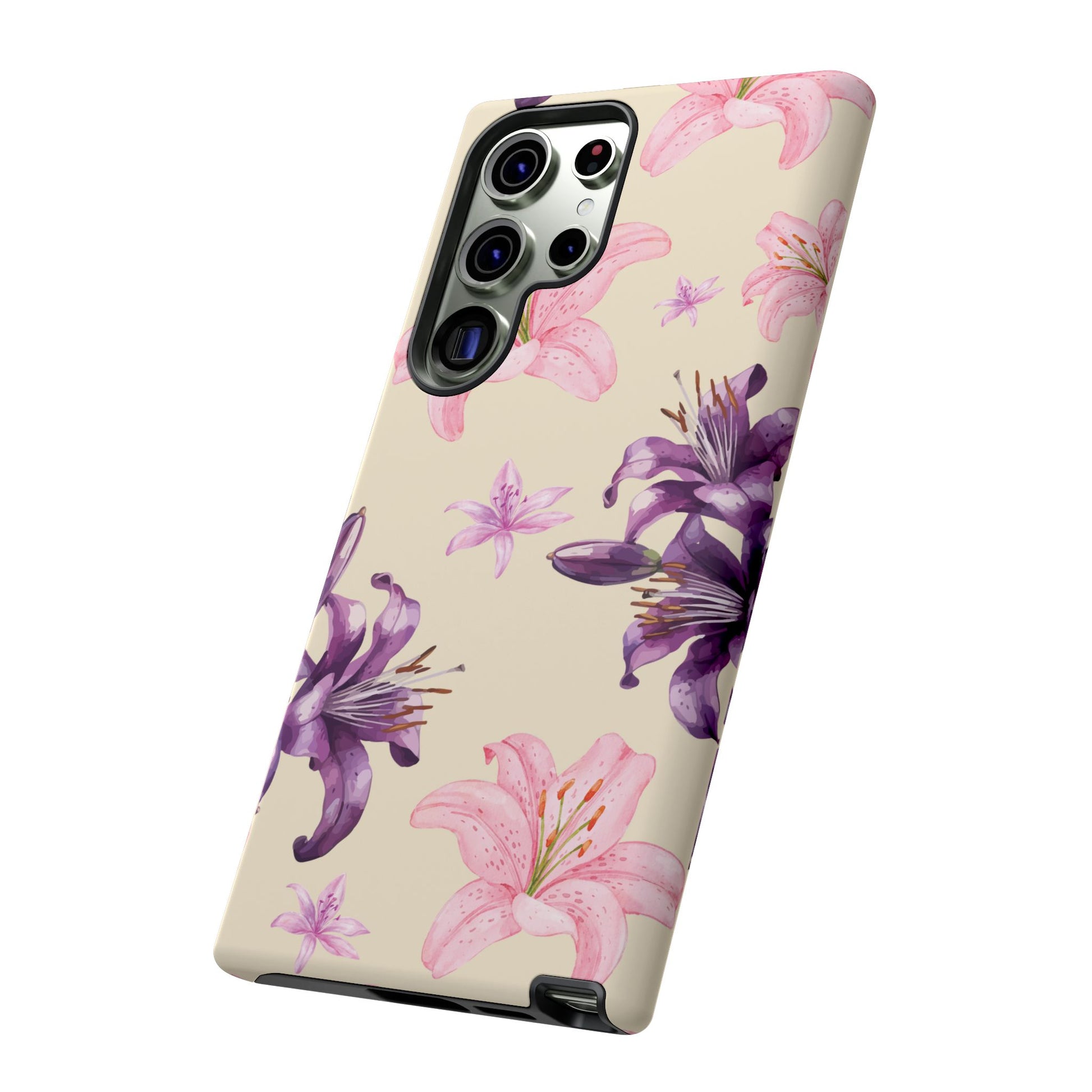 Blooming Tiger Lily Phone Case - Compatible with iPhone, Samsung, and Pixel | Stylish Protective Cover Gift for Her Perfect for Floral Lover