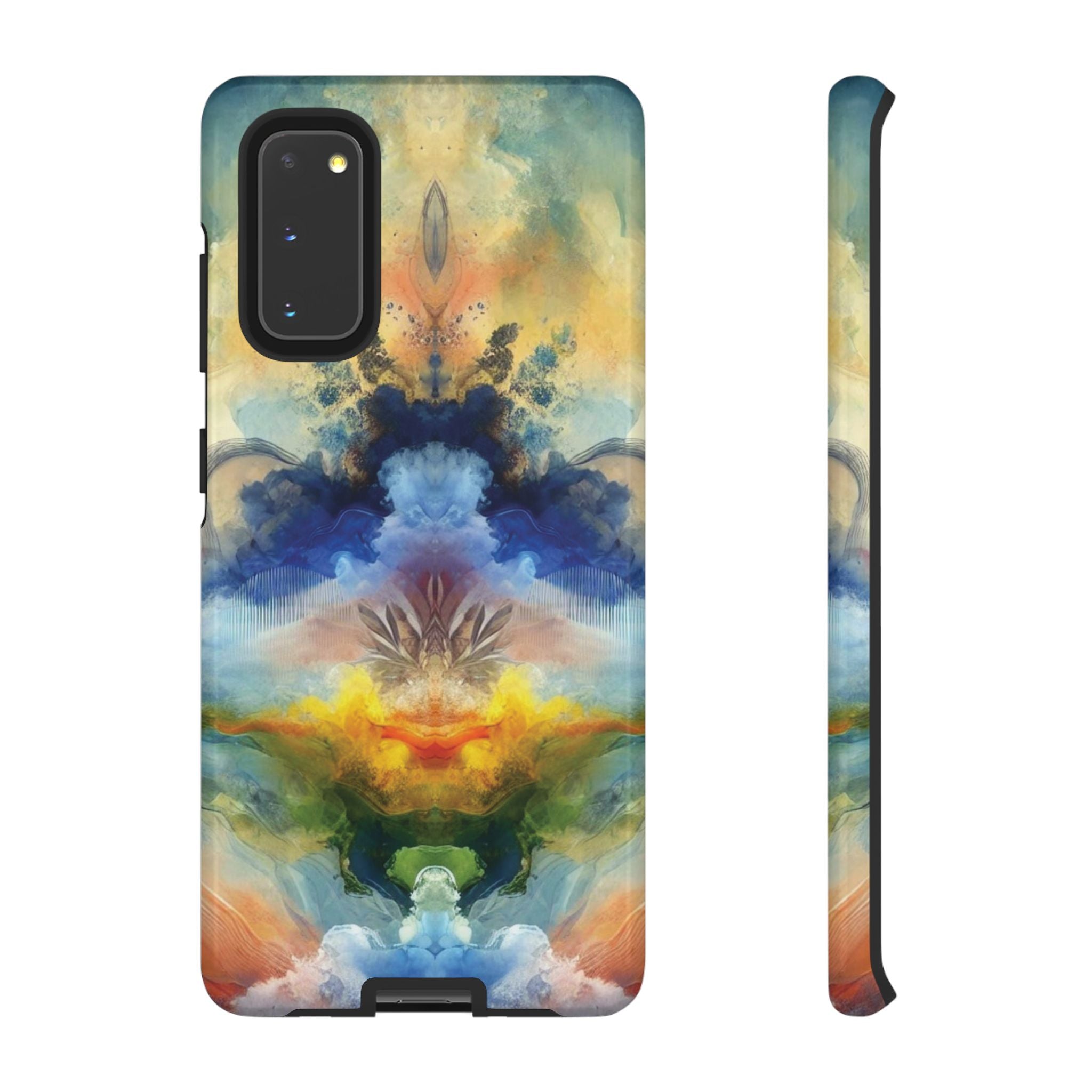 Modern Watercolor Abstract Phone Case Compatible with iPhone, Samsung & More - Stylish, Durable Protection with Vibrant Artistic Design Perfect Gift for Her