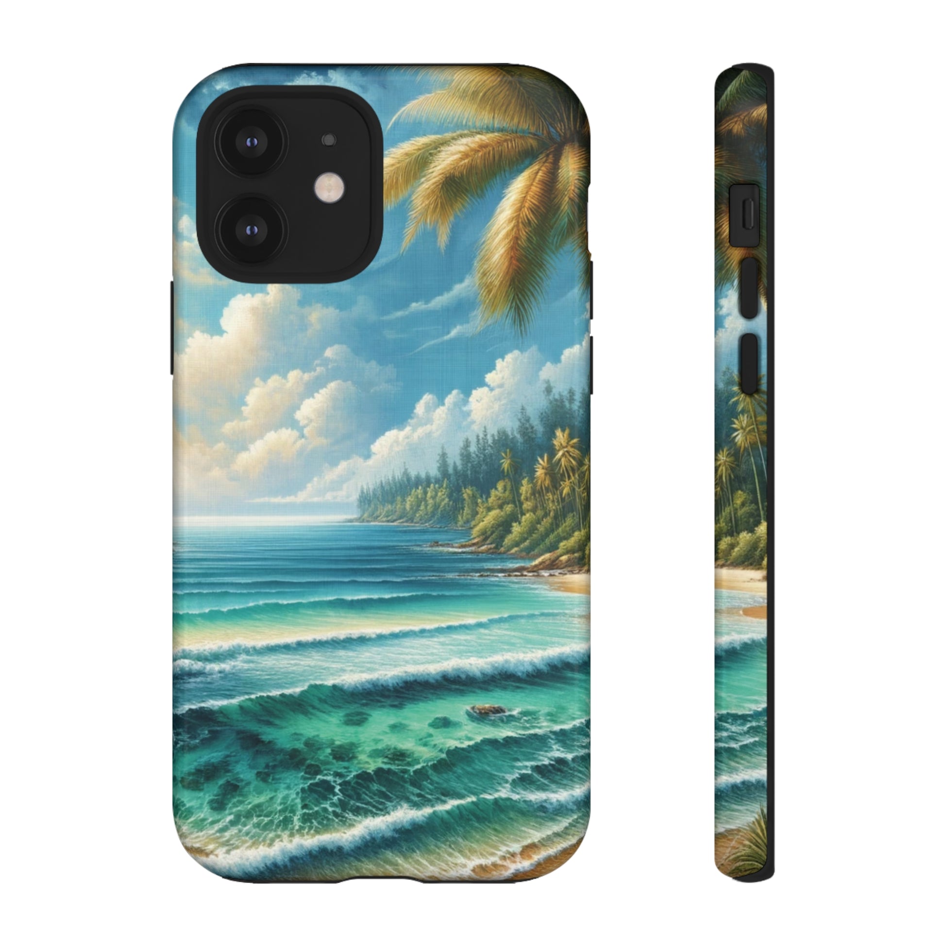 Coastal Serenity Ocean Beach View Protective Phone Case Gift for Her Phone 15, Samsung iPhone Samsung Gift for Her Case iPhone 15, Samsung iPhone Samsung Accessory Gift for Her.