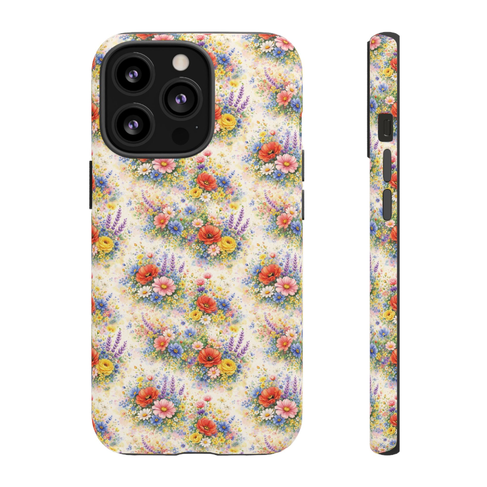 Watercolor Wildflowers Phone Case — Tough Cases