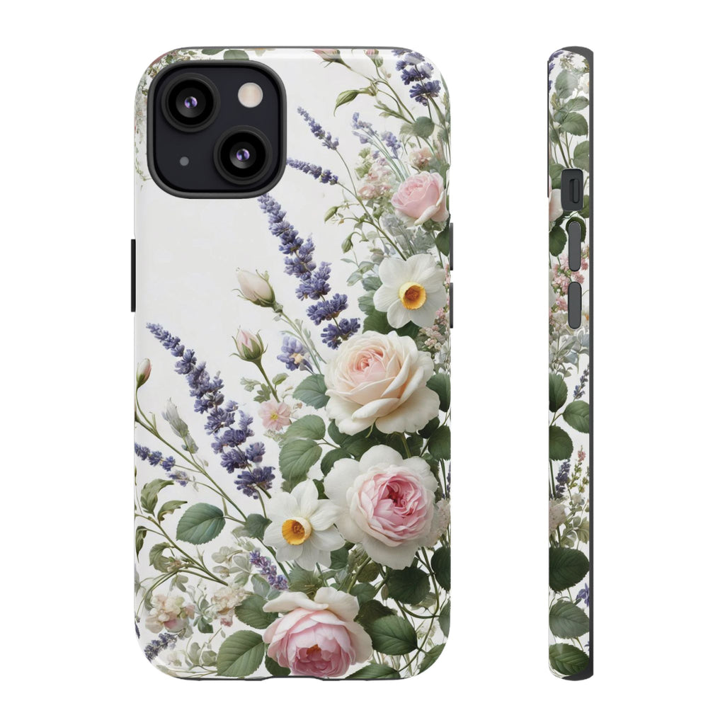 Boho Floral Fall Phone Case for iPhone 16 pro15 14 13 12  21 23 Samsung, and Pixel | Stylish Protective Cover Gift for Her Perfect for Floral Lover