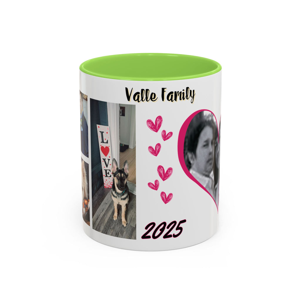 Personalized Photo Collage Coffee Mug, Custom Image Gift for Mom, Mother's Day Present, Colorful 15oz Cup, Birthday Mug, Custom Picture Mug Perfect Giift