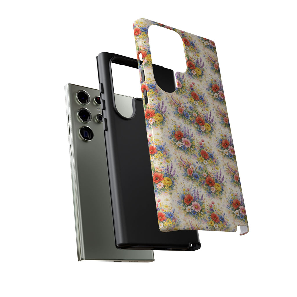 Watercolor Wildflowers Phone Case — Tough Cases