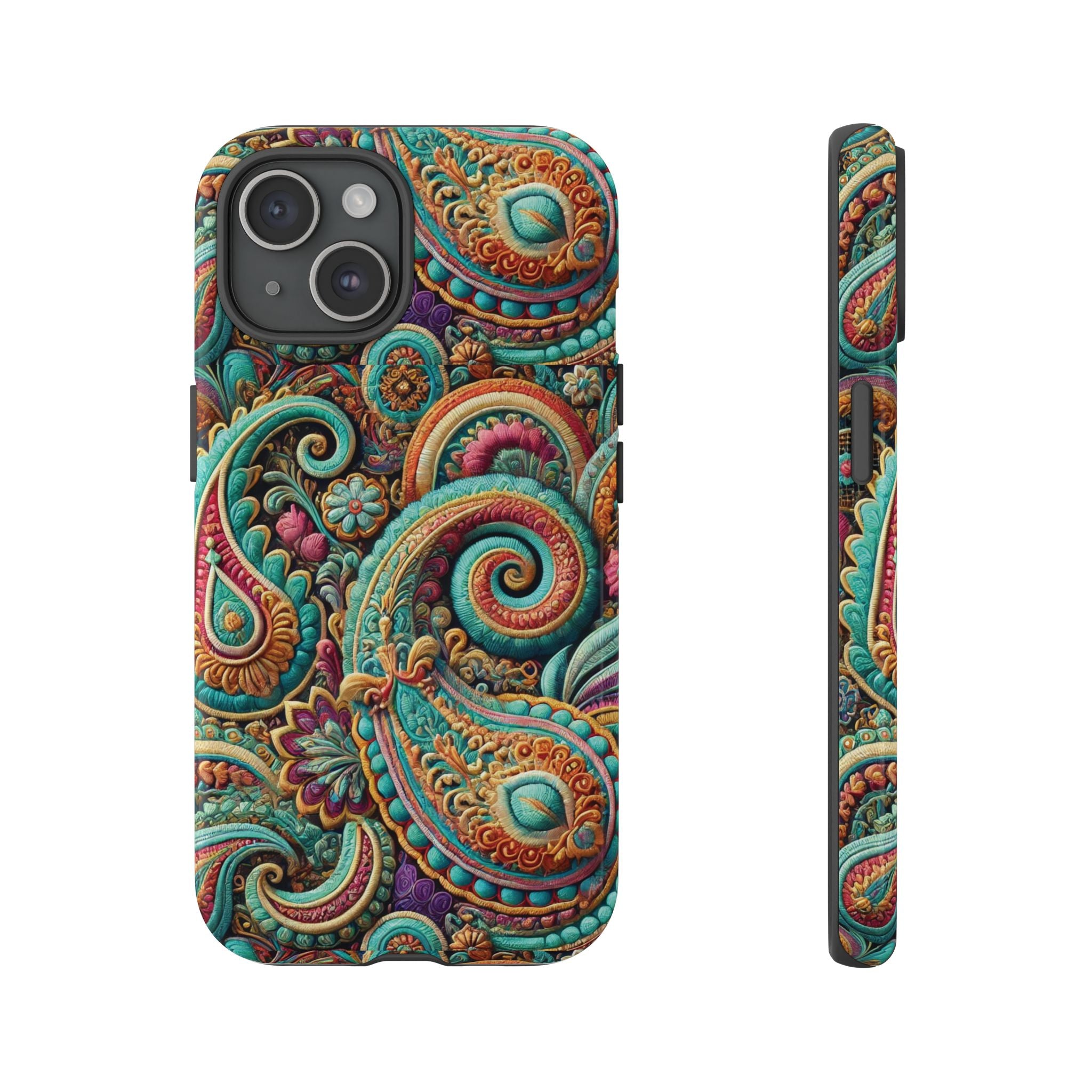 Best Paisley Phone Case Tough, Faithful Phone Cases & Religious iPhone Accessories: Protect Your Device & Show Perfect Gift for Her