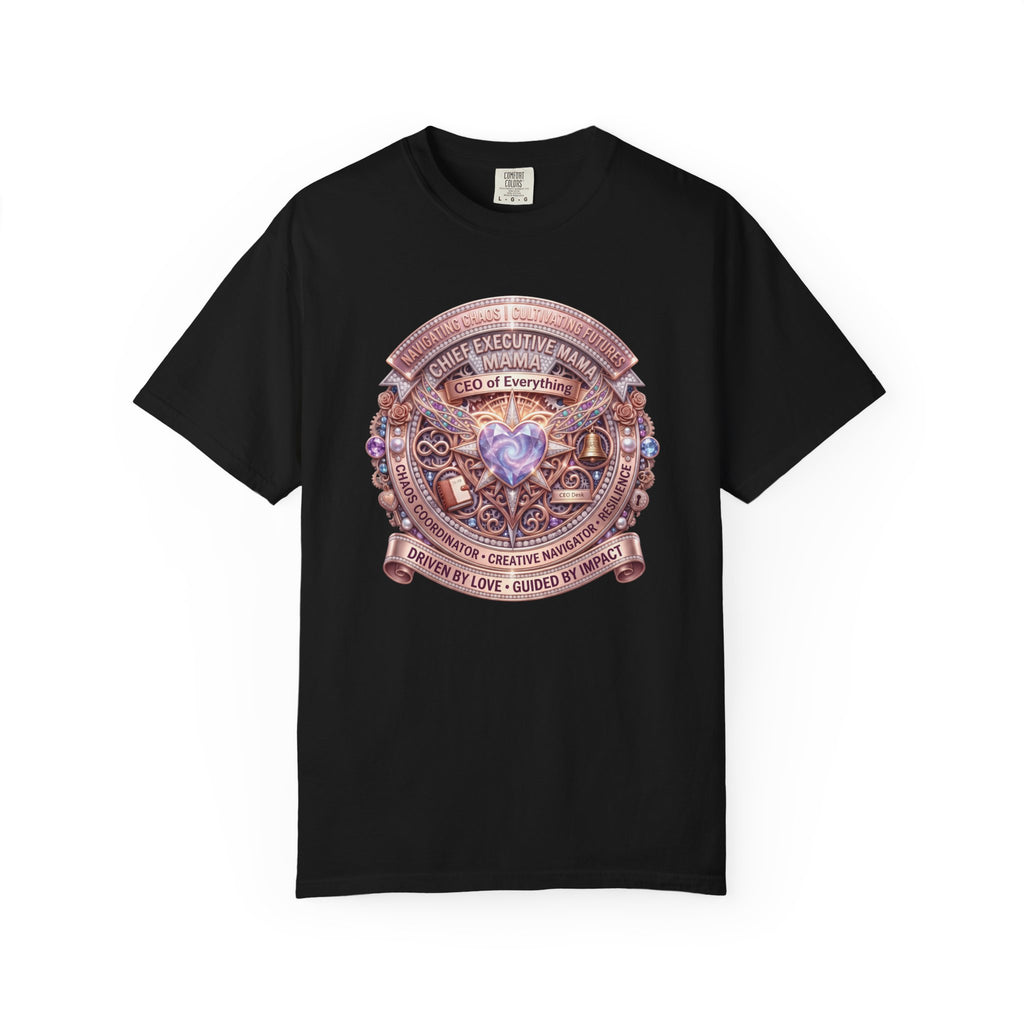 Mama: CEO of Everything Graphic Tee | Funny Mom T-Shirt for Busy Moms