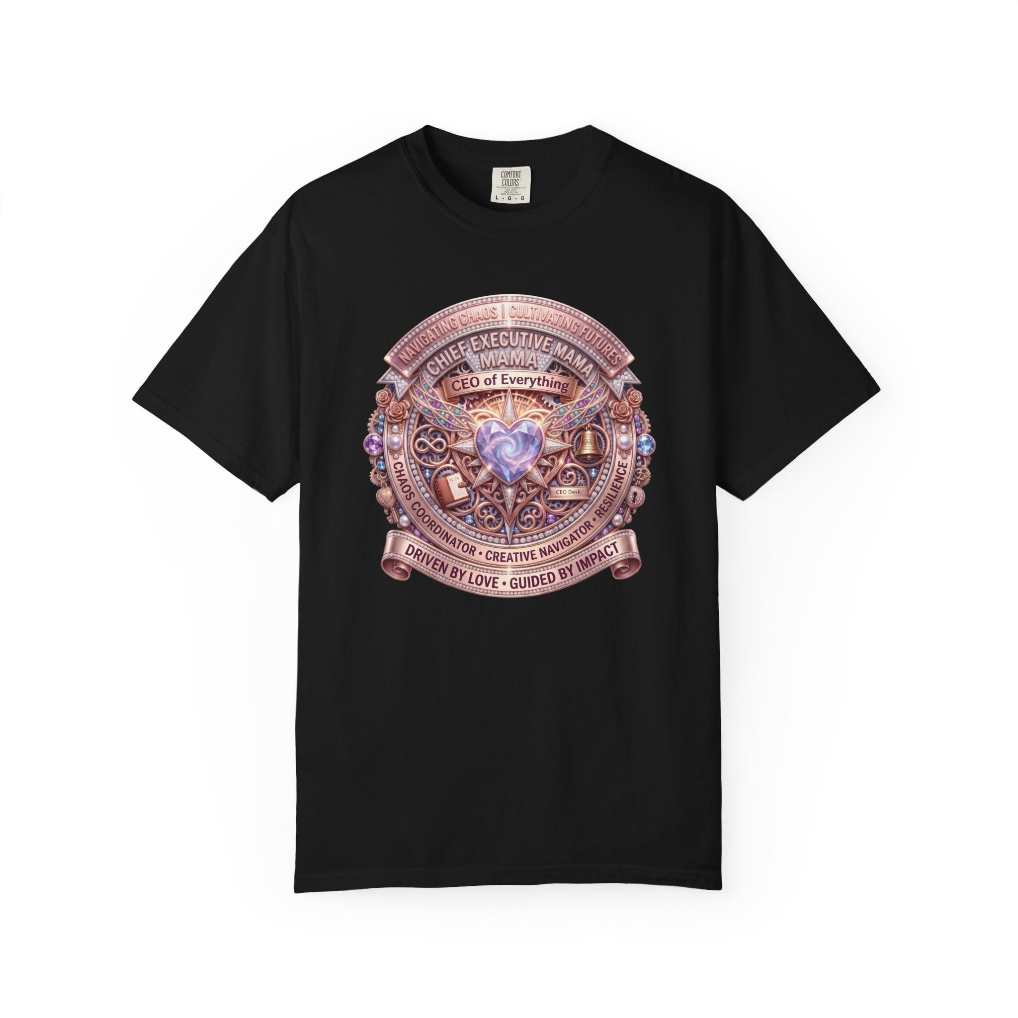 Mama: CEO of Everything Graphic Tee | Funny Mom T-Shirt for Busy Moms