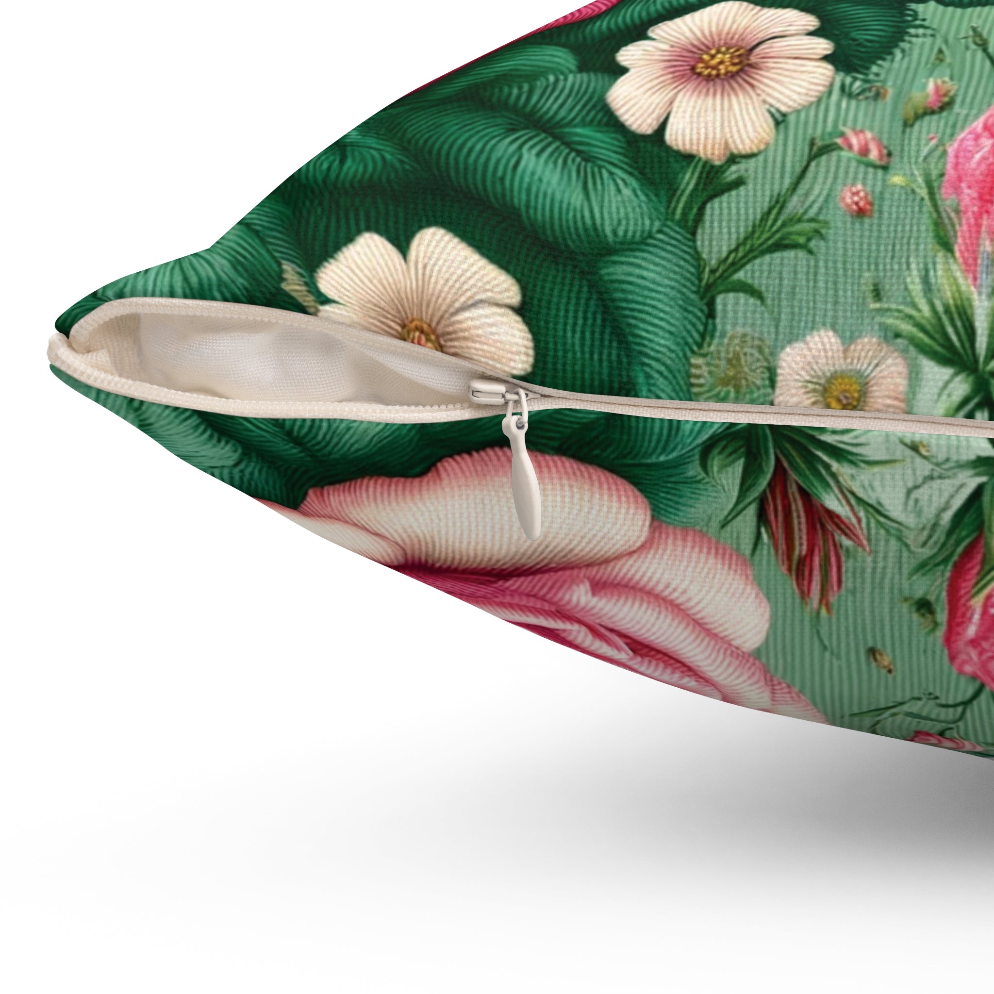 Vintage Garden Elegance: Shabby Chic Bold Pink Roses Pillow Country Cottage Garden Decor Bedroom Pillow Gift for Mom, Housewarming Gift Living Room Comfort for Bedroom or Housewarming Gift New House, Bridal Shower Gift - MRSBYVALLE