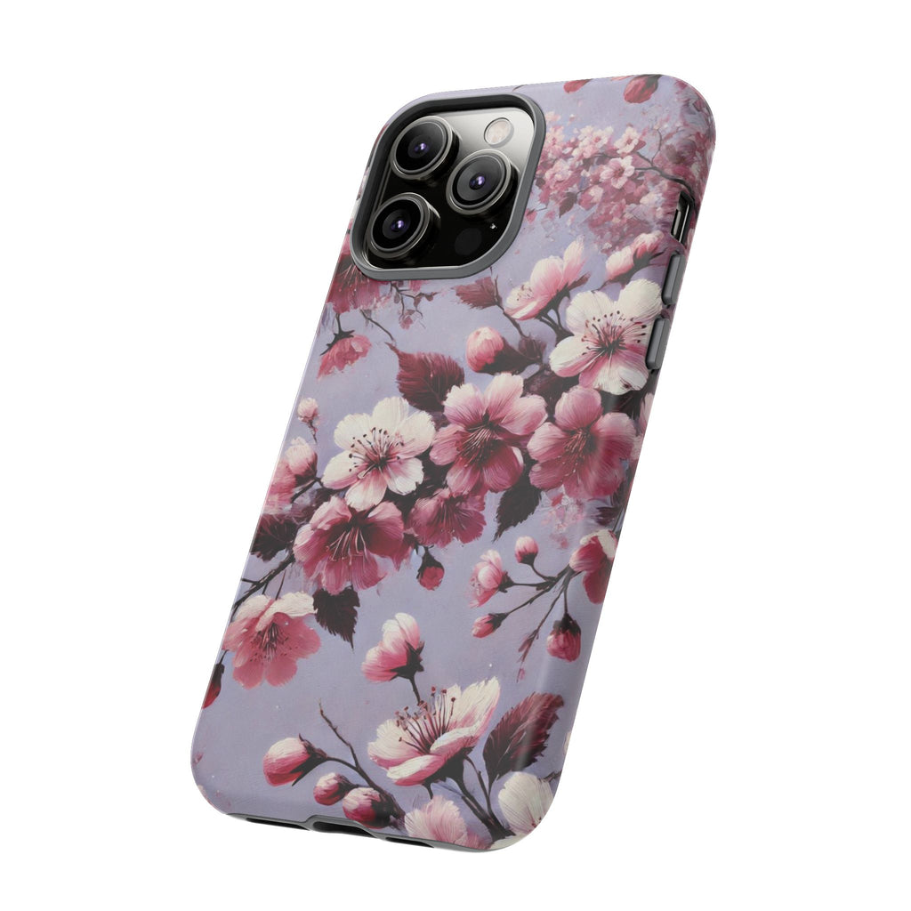 Lavender Floral Phone Case | Fall-Inspired Protective Cover for iPhone, Samsung & Pixel – Perfect Gift for Her