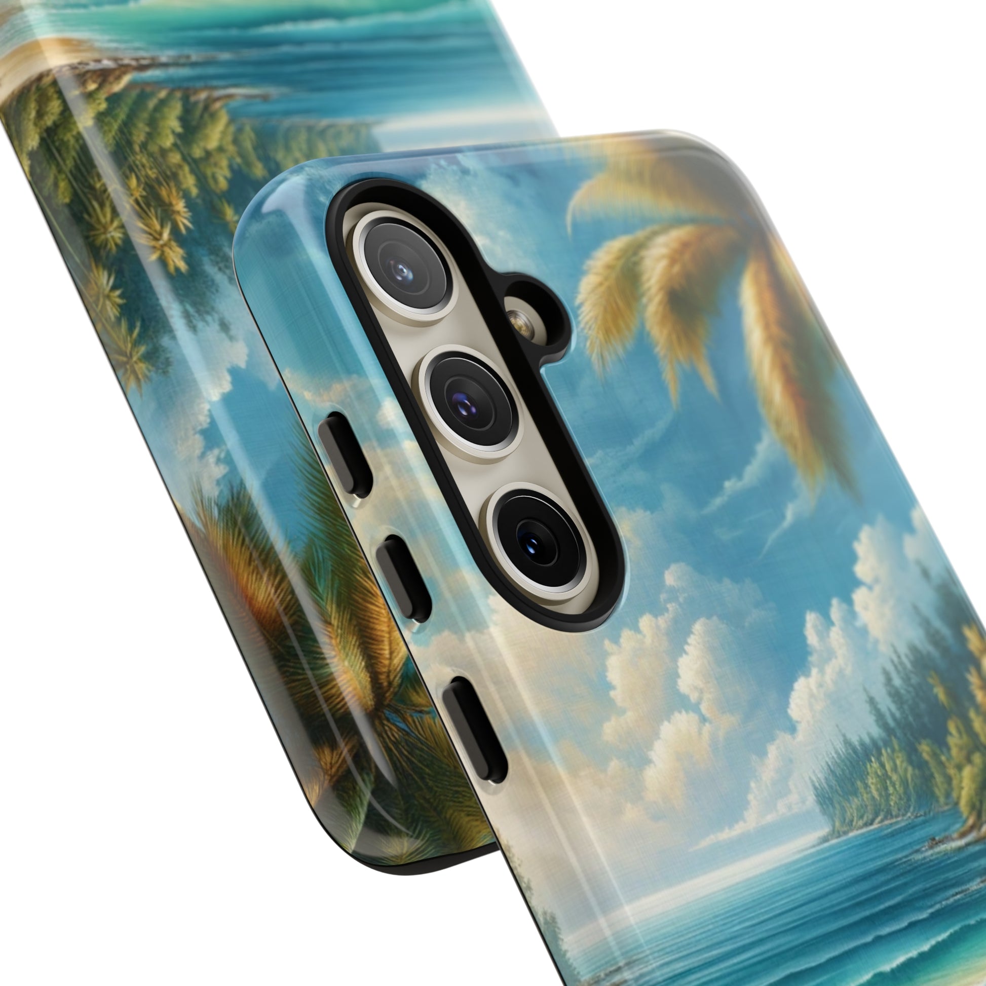 Coastal Serenity Ocean Beach View Protective Phone Case Gift for Her Phone 15, Samsung iPhone Samsung Gift for Her Case iPhone 15, Samsung iPhone Samsung Accessory Gift for Her.