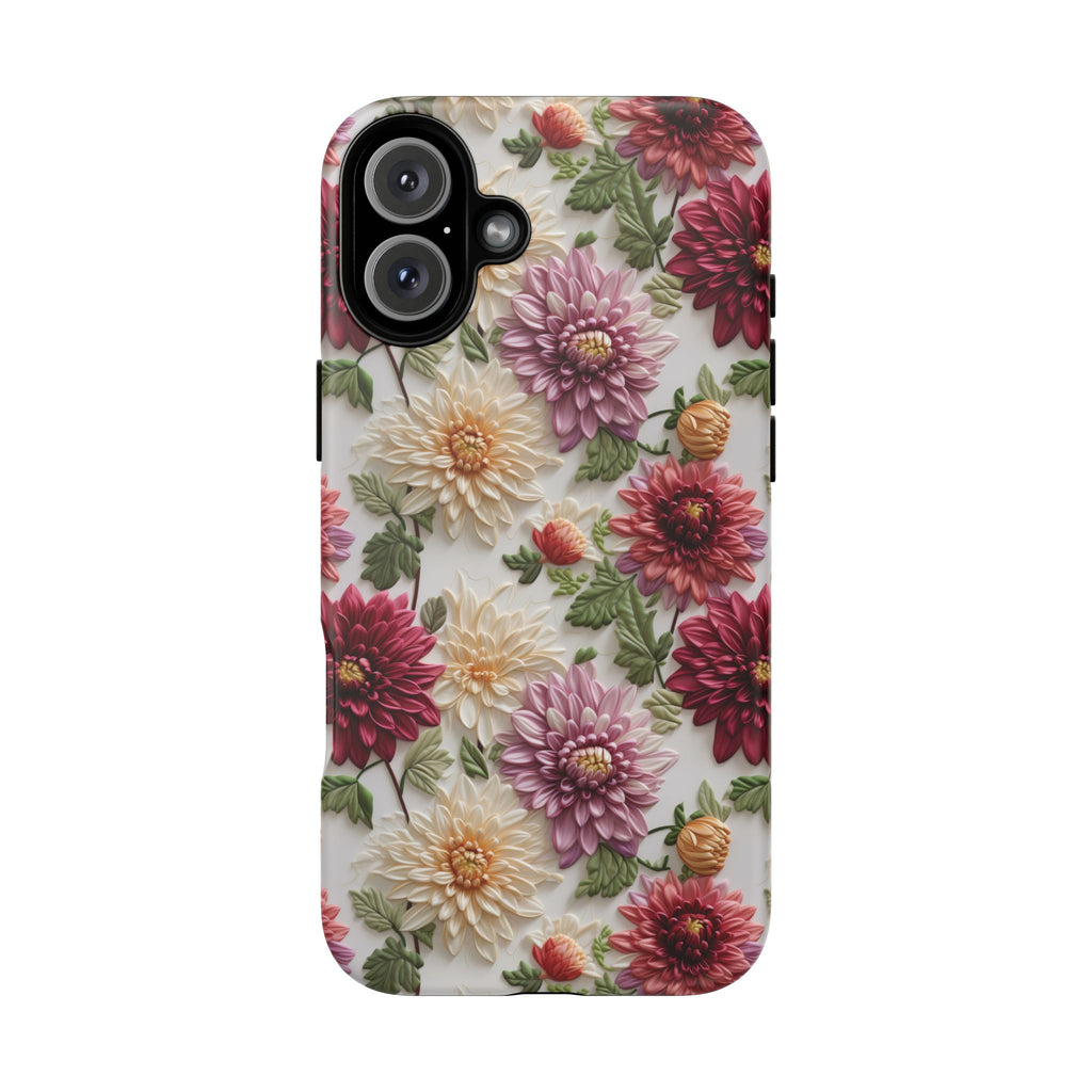 Floral Fall Phone Case for iPhone 16 pro15 14 13 12  21 23 Samsung, and Pixel | Stylish Protective Cover Gift for Her Perfect for Floral Lover