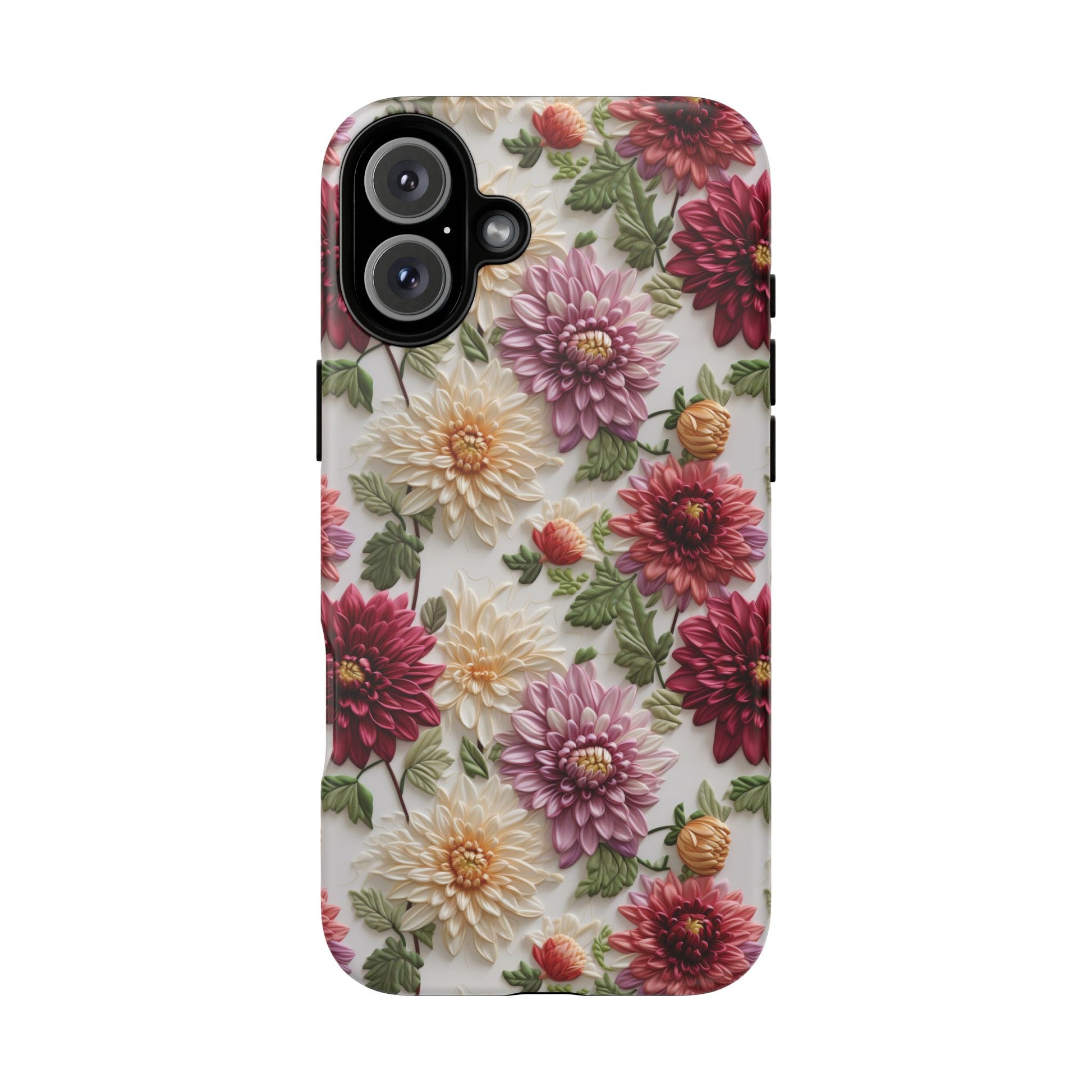 Floral Fall Phone Case for iPhone 16 pro15 14 13 12  21 23 Samsung, and Pixel | Stylish Protective Cover Gift for Her Perfect for Floral Lover
