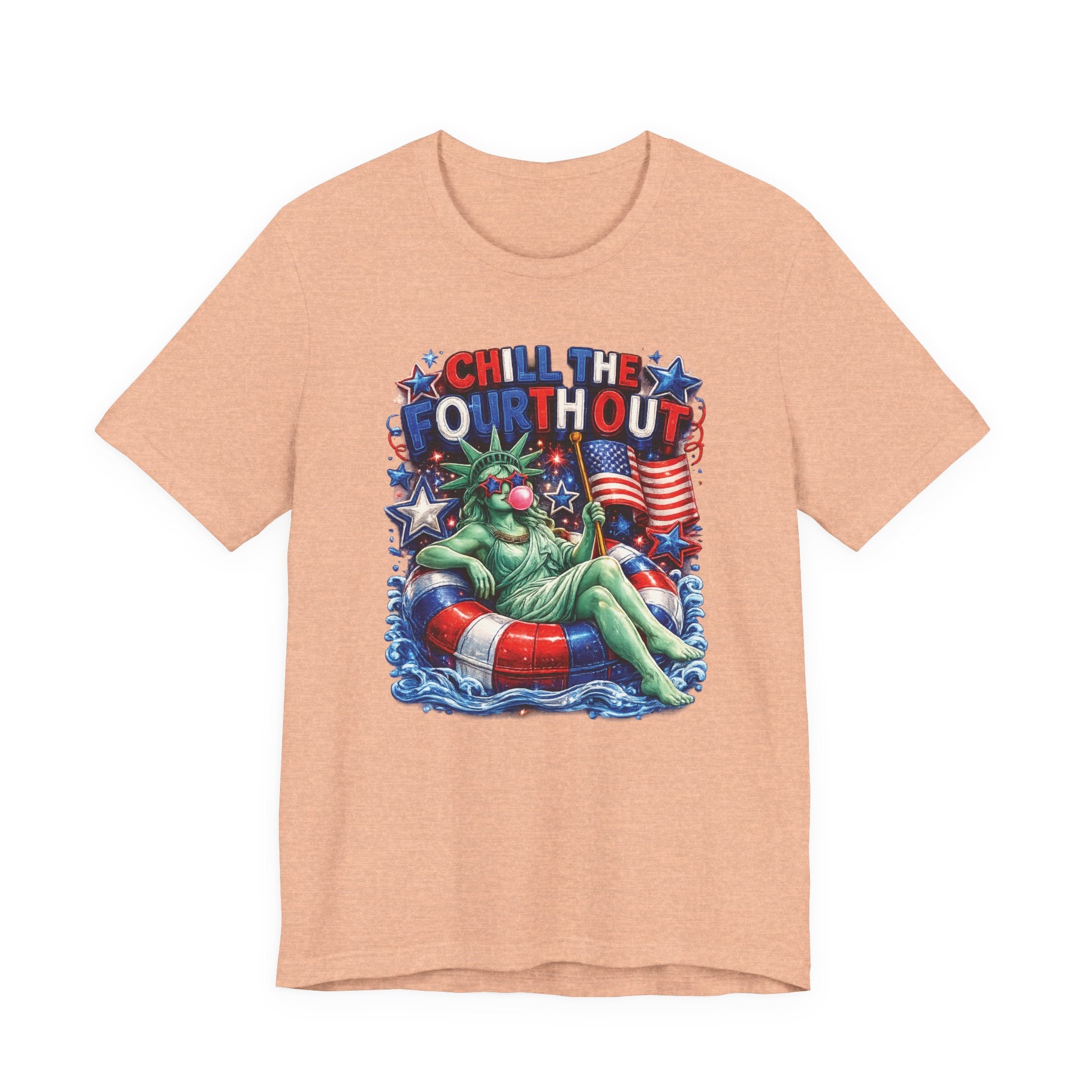 T-shirt amusant CHILL the Fourth UP – T-shirt patriotique pour le 4 juillet