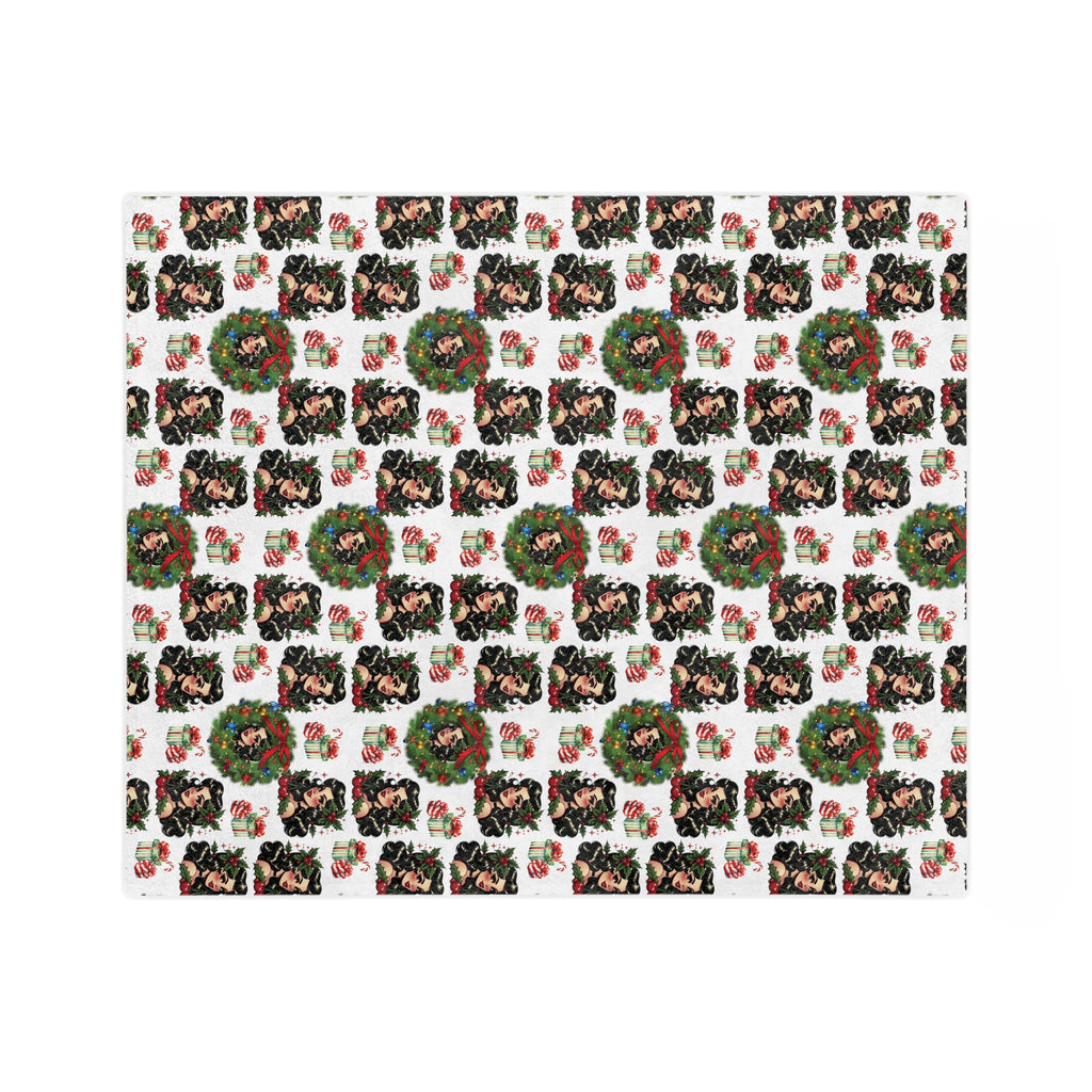 Retro 50s Women Minky Blanket Throw Ultra-Soft Minky Blanket Cozy Comfort Blanket Elegant Home Decor Plush Microfiber for Maximum Comfort Blanket, Perfect for Snuggling Decor, Cozy All-Season Warmth, Housewarming Gift Throw - MRSBYVALLE