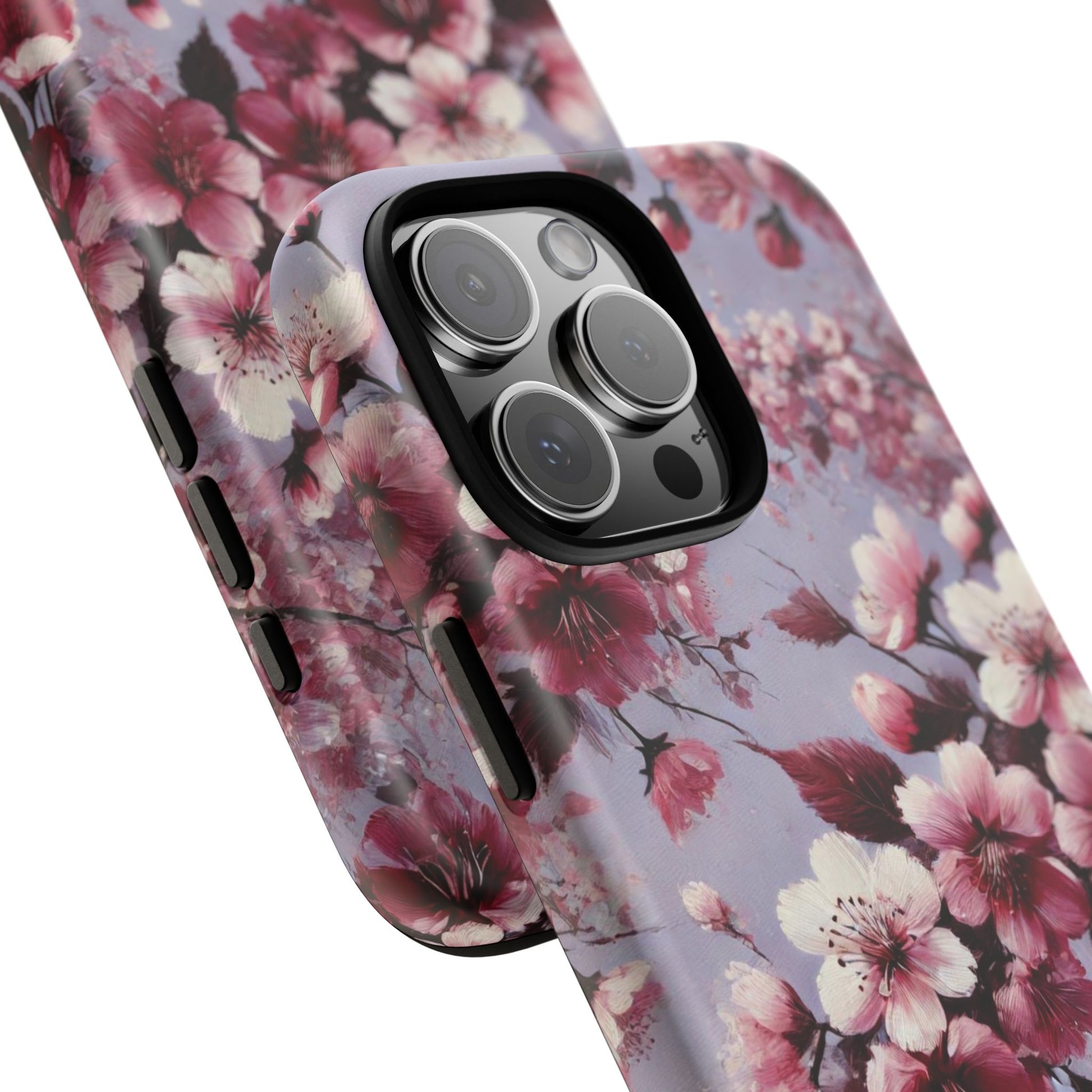 Lavender Floral Fall Phone Case for iPhone 16 pro15 14 13 12  21 23 Samsung, and Pixel | Stylish Protective Cover Gift for Her Perfect for Floral Lover