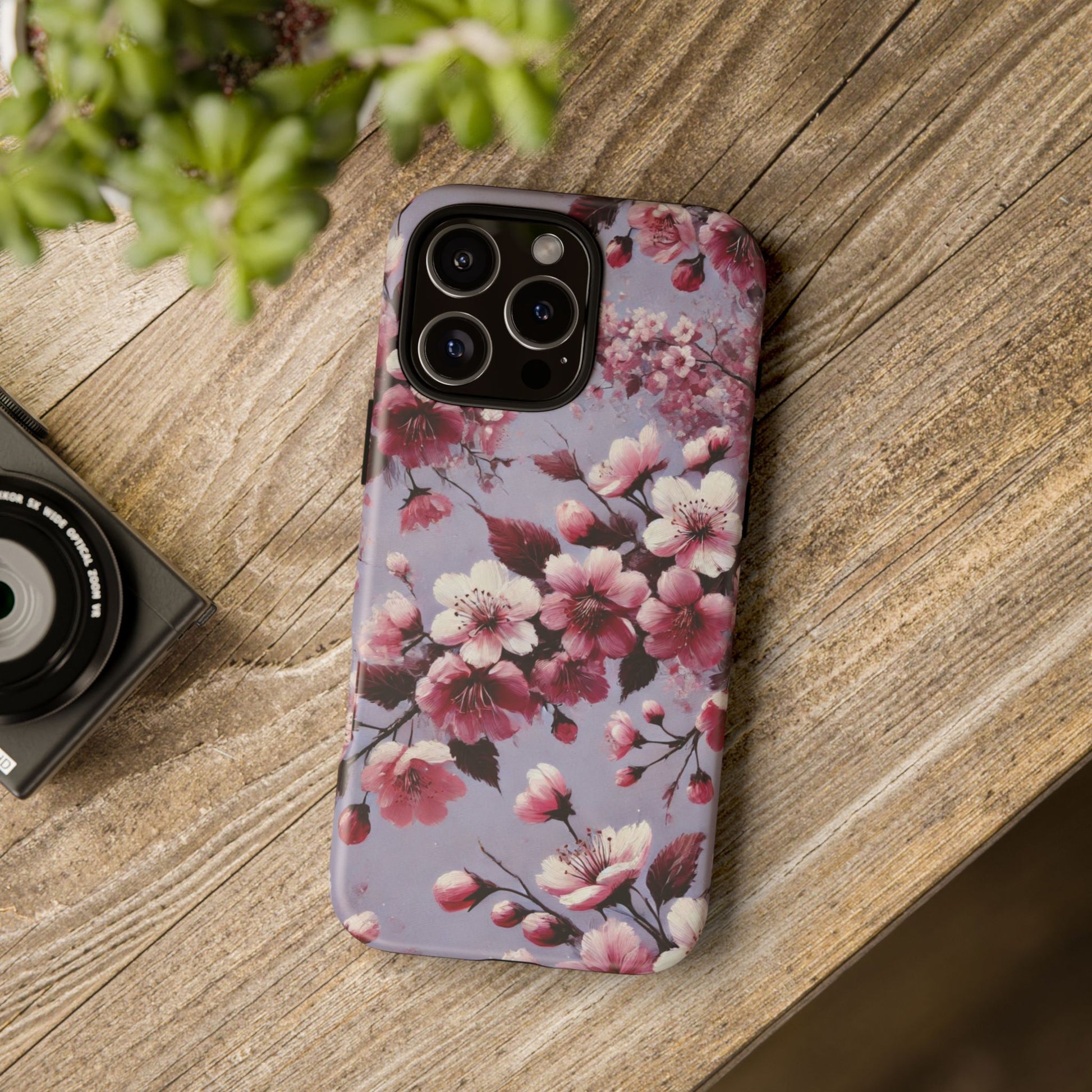 Lavender Floral Fall Phone Case for iPhone 16 pro15 14 13 12  21 23 Samsung, and Pixel | Stylish Protective Cover Gift for Her Perfect for Floral Lover - MRSBYVALLE