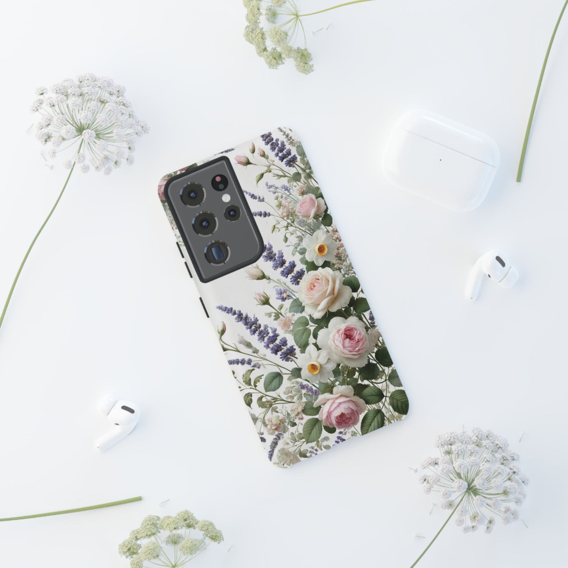 Boho Floral Fall Phone Case for iPhone 16 pro15 14 13 12  21 23 Samsung, and Pixel | Stylish Protective Cover Gift for Her Perfect for Floral Lover