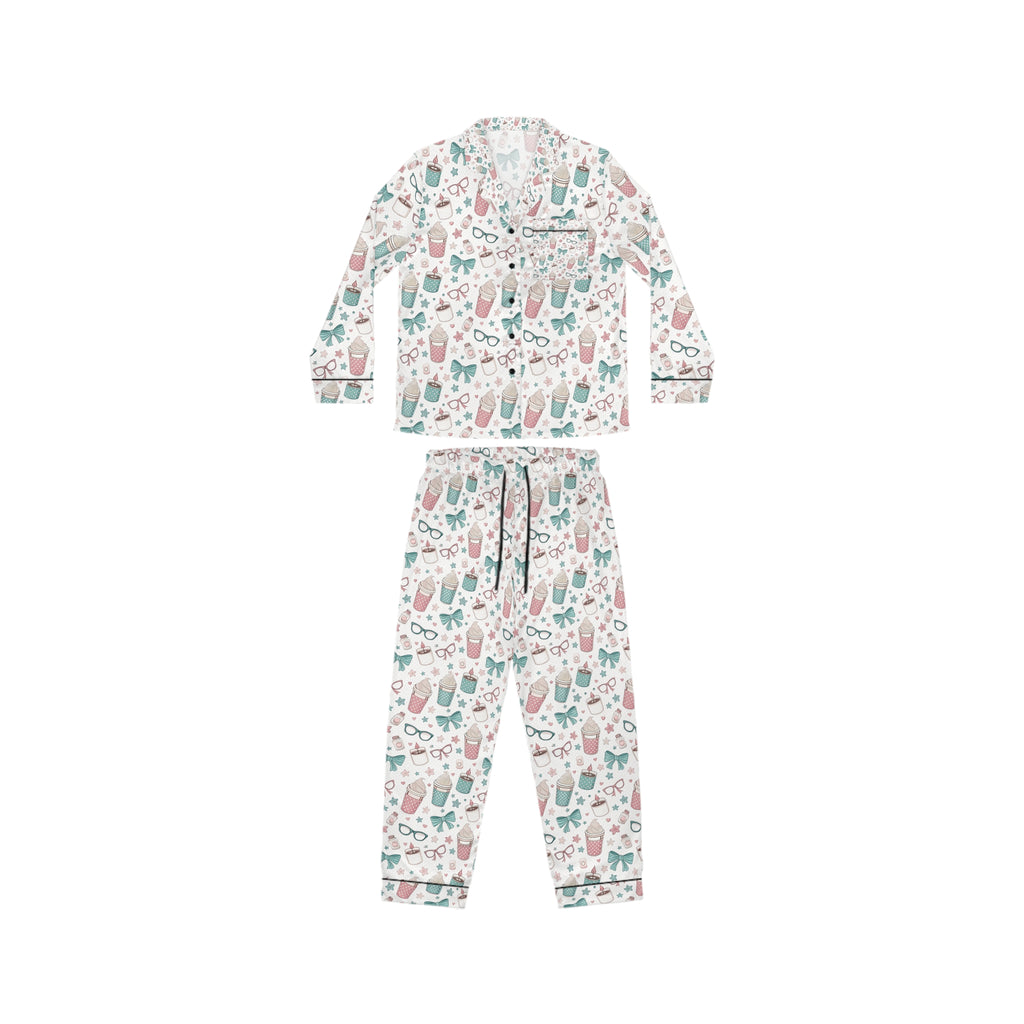 Luxury Women’s Satin Pajamas – Soft Silk-Feel Sleepwear & Chic Loungewear Set Christmas Gift,  Christmas Morning Outfit Perfect Gift