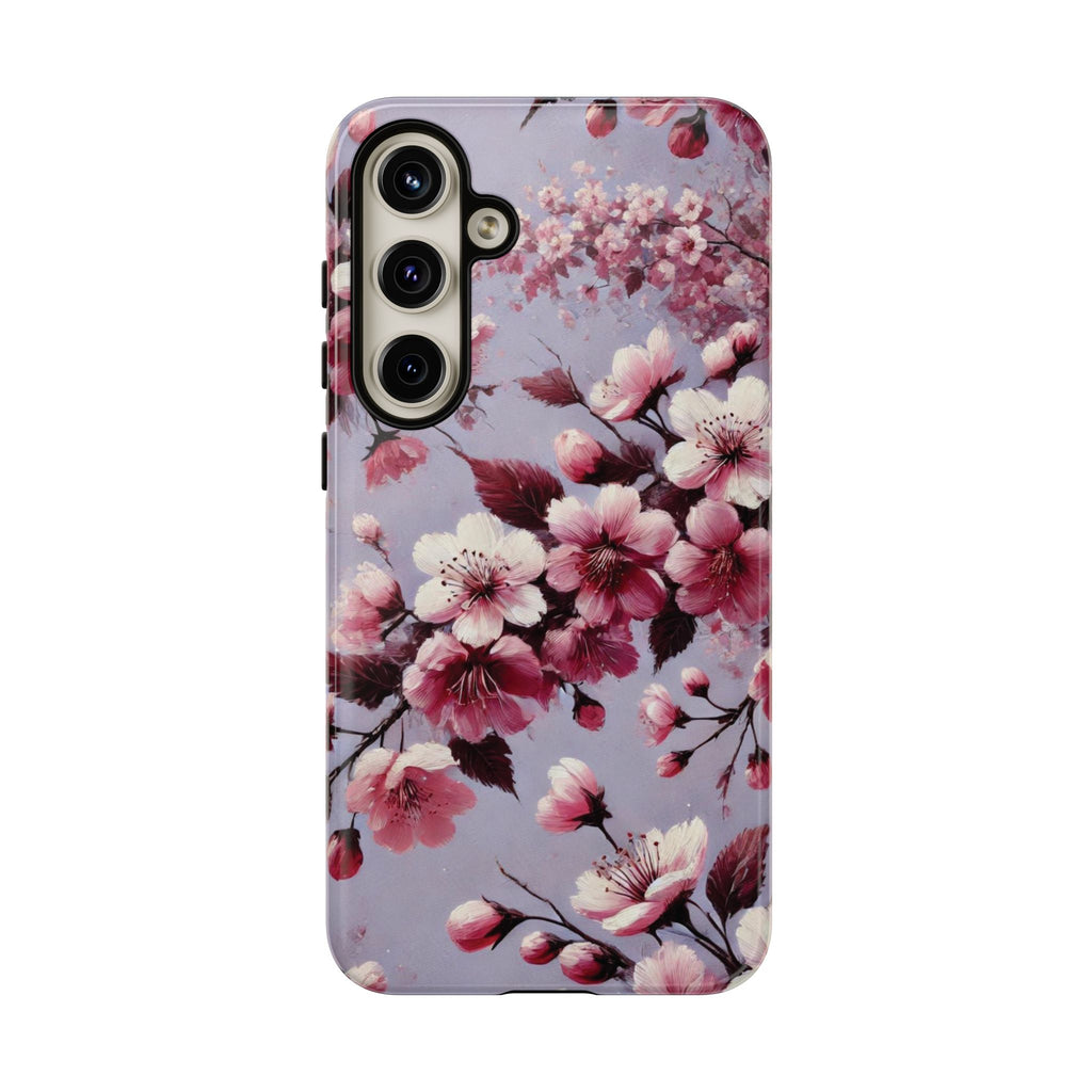 Lavender Floral Phone Case | Fall-Inspired Protective Cover for iPhone, Samsung & Pixel – Perfect Gift for Her