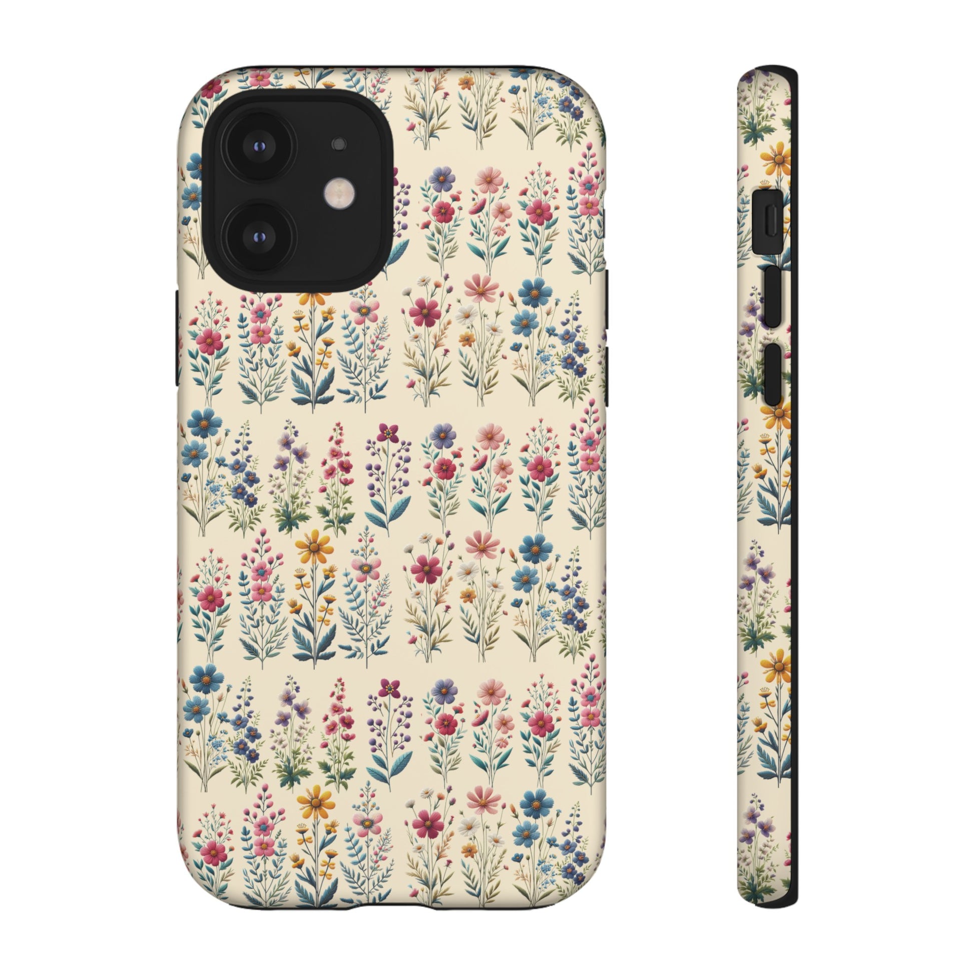 Best Beautiful Wildflower Phone Case Floral Design for iPhone, Galaxy, and Google Durable Protection Gift for Her Case iPhone 15, Samsung iPhone Gift for Her