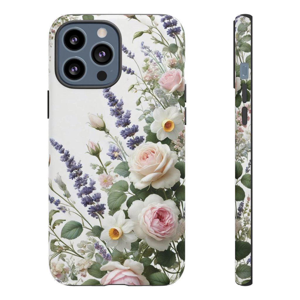 Boho Floral Fall Phone Case for iPhone 17,16  21 23 Samsung, and Pixel | Stylish Protective Cover Gift for Her Perfect for Floral Lover