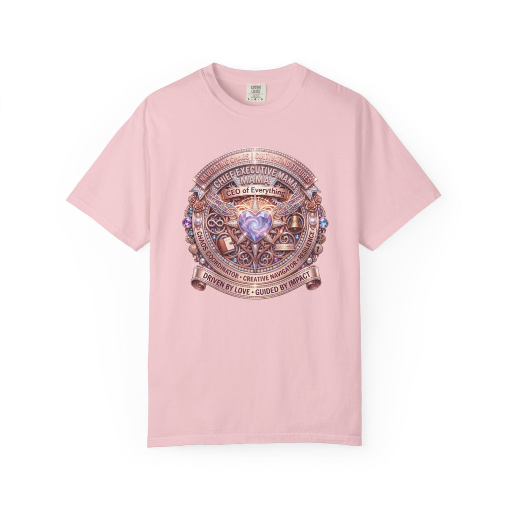 Mama: CEO of Everything Graphic Tee | Funny Mom T-Shirt for Busy Moms