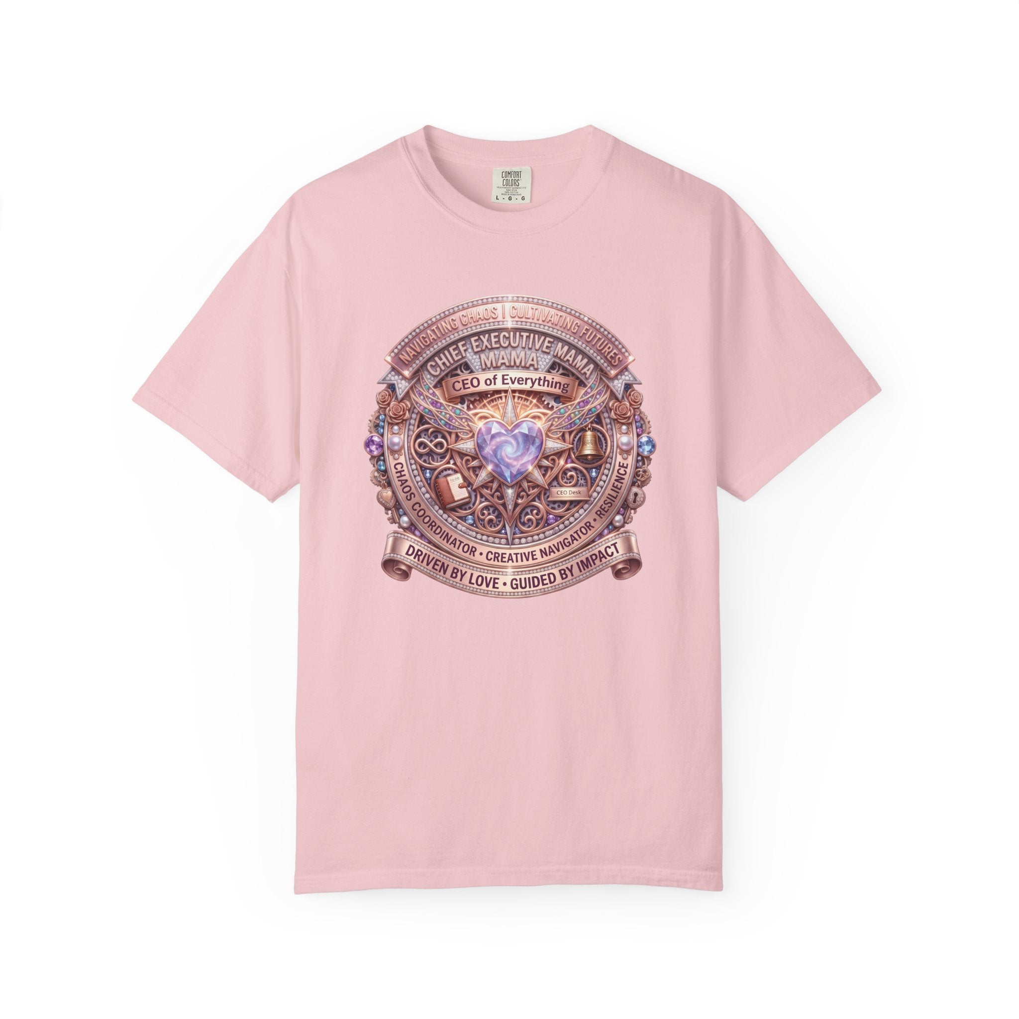 Mama: CEO of Everything Graphic Tee | Funny Mom T-Shirt for Busy Moms