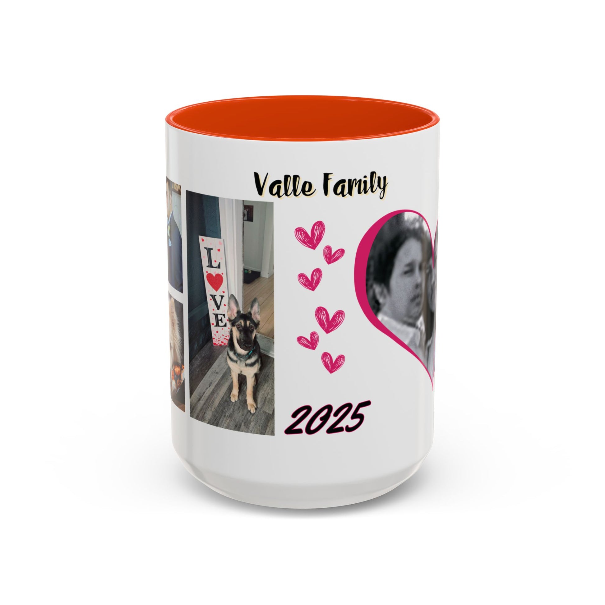 Personalized Photo Collage Coffee Mug, Custom Image Gift for Mom, Mother's Day Present, Colorful 15oz Cup, Birthday Mug, Custom Picture Mug Perfect Giift