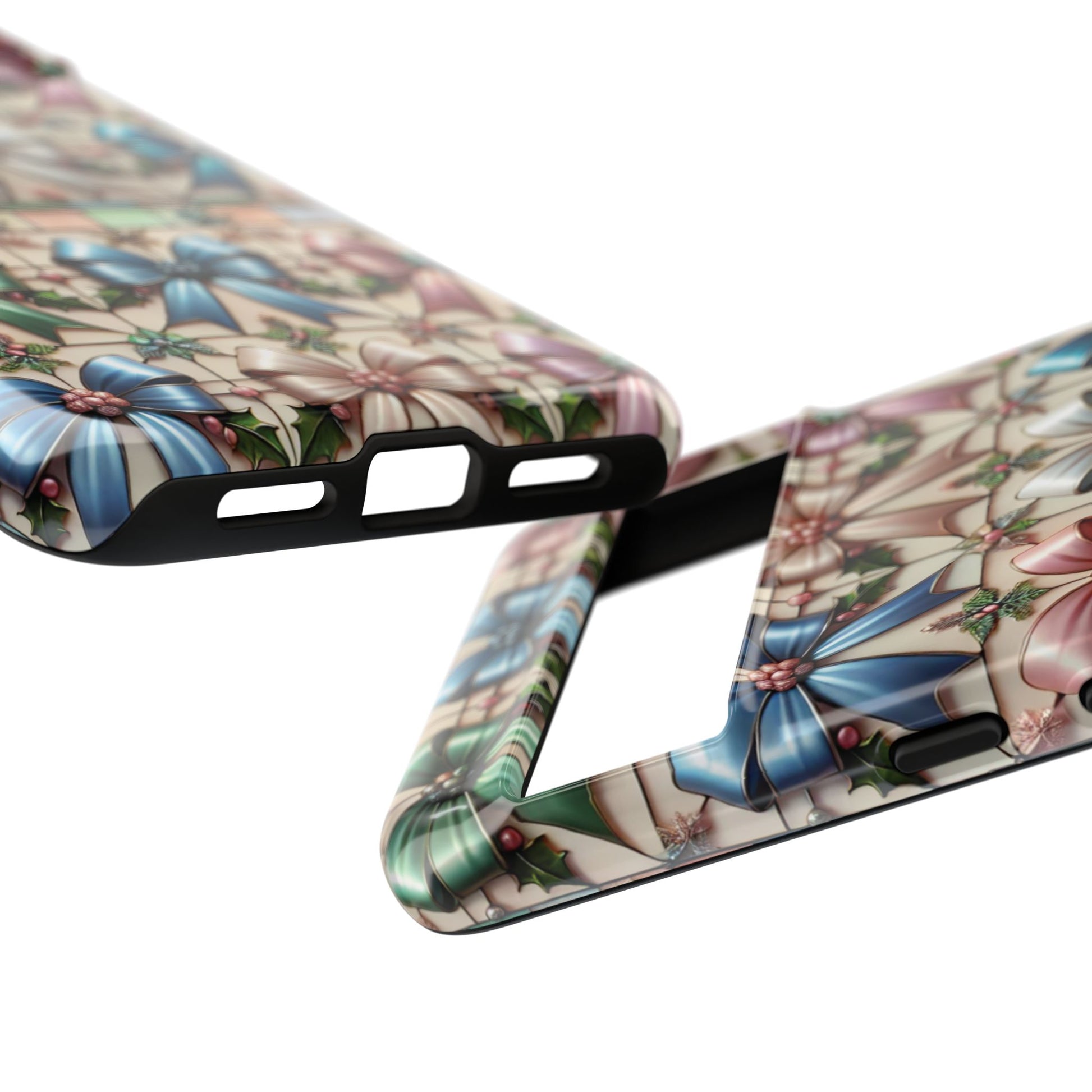 Coquette Bows Pastel Phone Case for iPhone 17 ,  15 14 13 12  21 23 Samsung, and Pixel | Stylish Protective Cover Gift for Her Perfect for Floral Lover