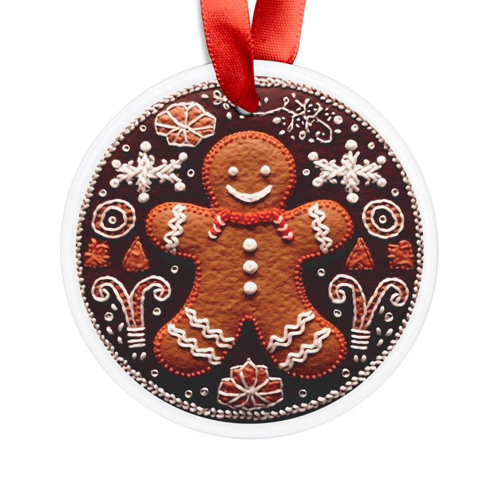 Décoration de Noël Bonhomme en Pain d'Épices - Décoration de Fêtes pour Arbre, Maison, Bureau | Cadeau Idéal pour Décorer le Sapin et Offrir